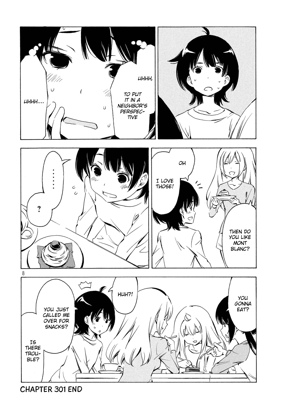 Minami-ke Chapter 301 page 8 - Chapter 301: Neighbor