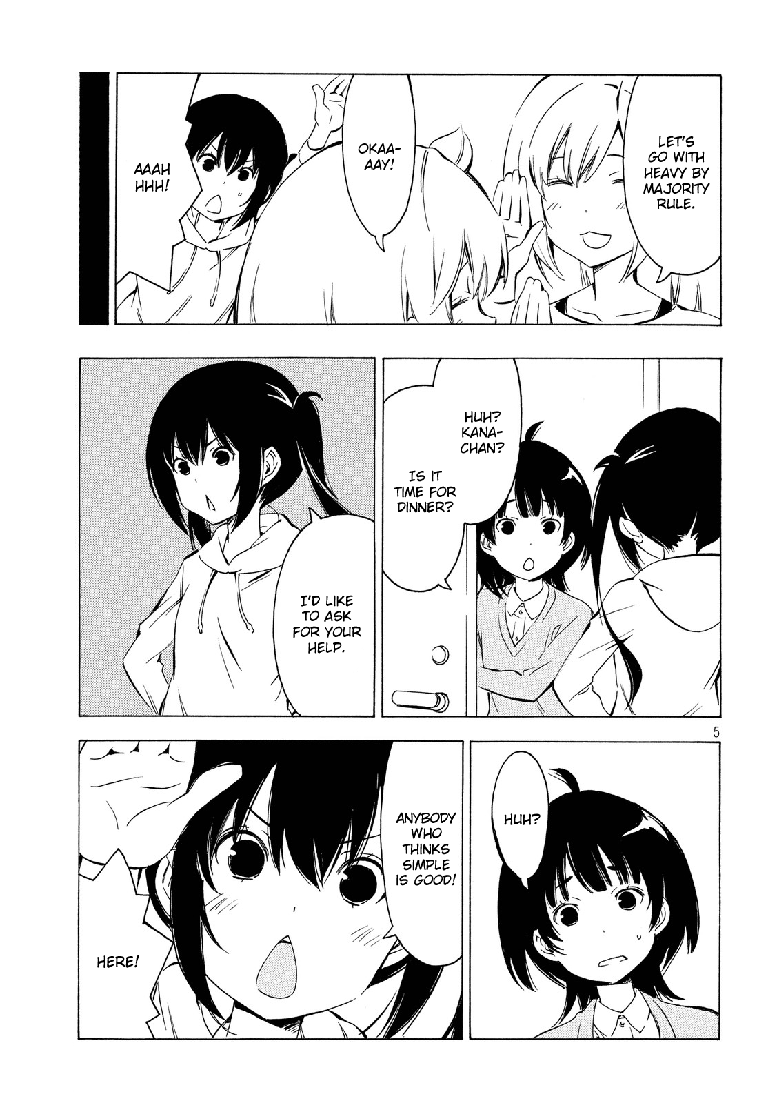 Minami-ke Chapter 302 page 5 - Chapter 302: Heavy