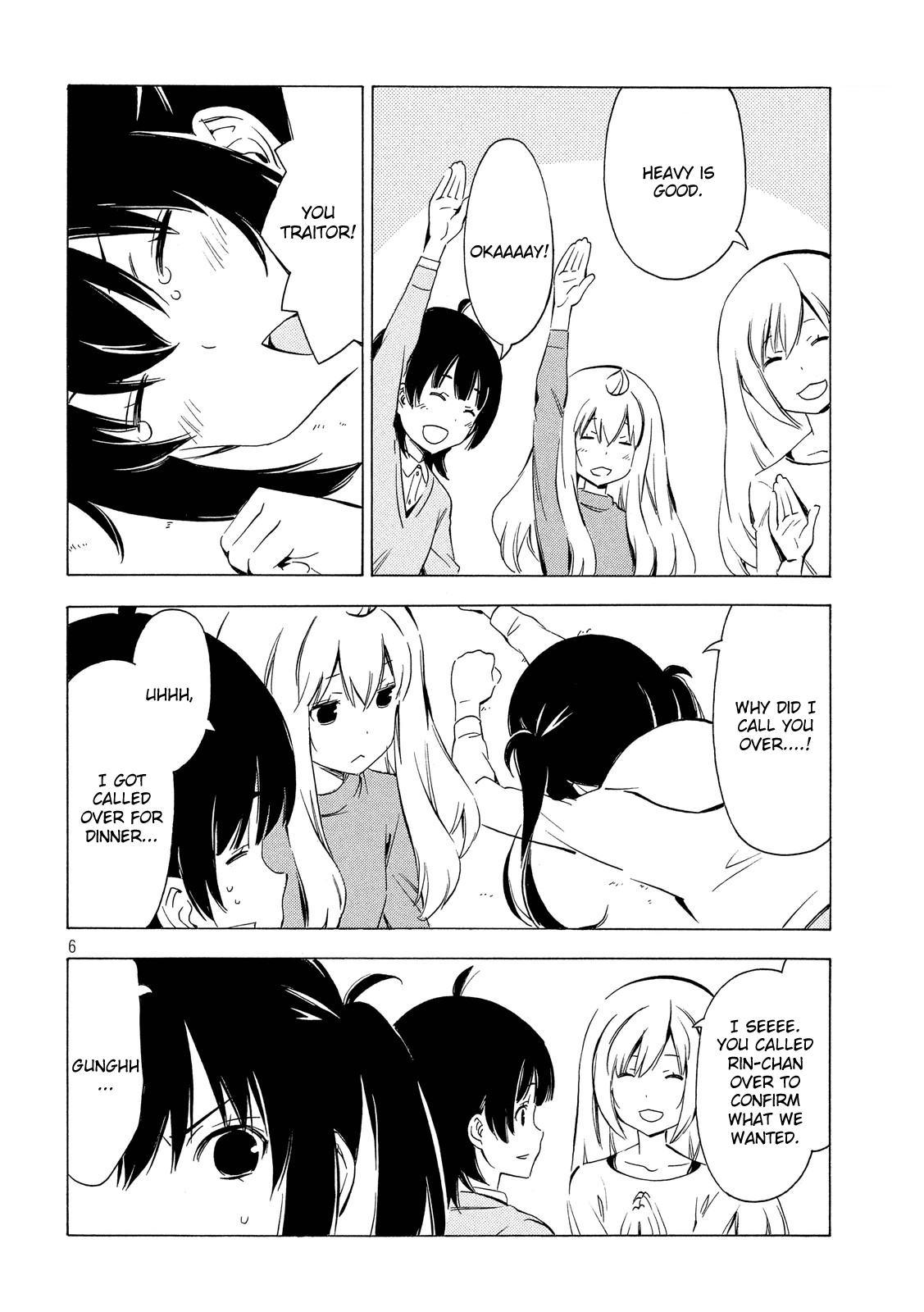 Minami-ke Chapter 302 page 6 - Chapter 302: Heavy