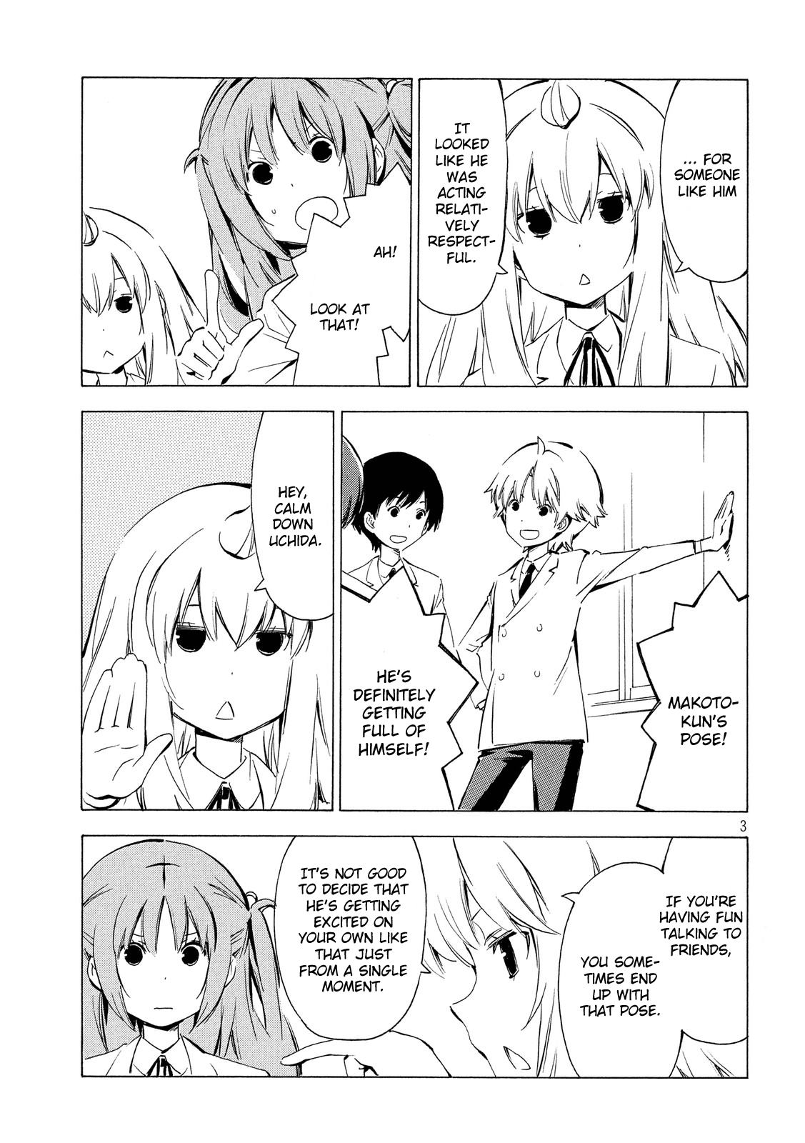 Minami-ke Chapter 303 page 3 - Chapter 303: Feeling good