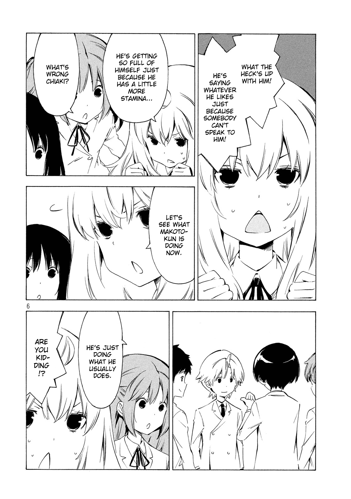 Minami-ke Chapter 303 page 6 - Chapter 303: Feeling good