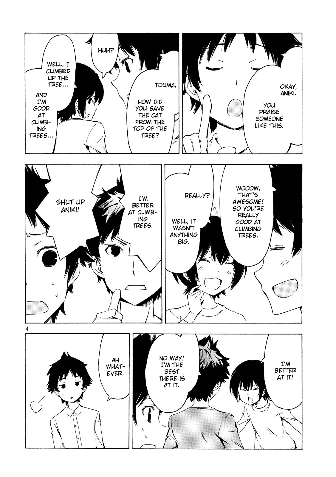 Minami-ke Chapter 305 page 4 - Chapter 305: You can praise me