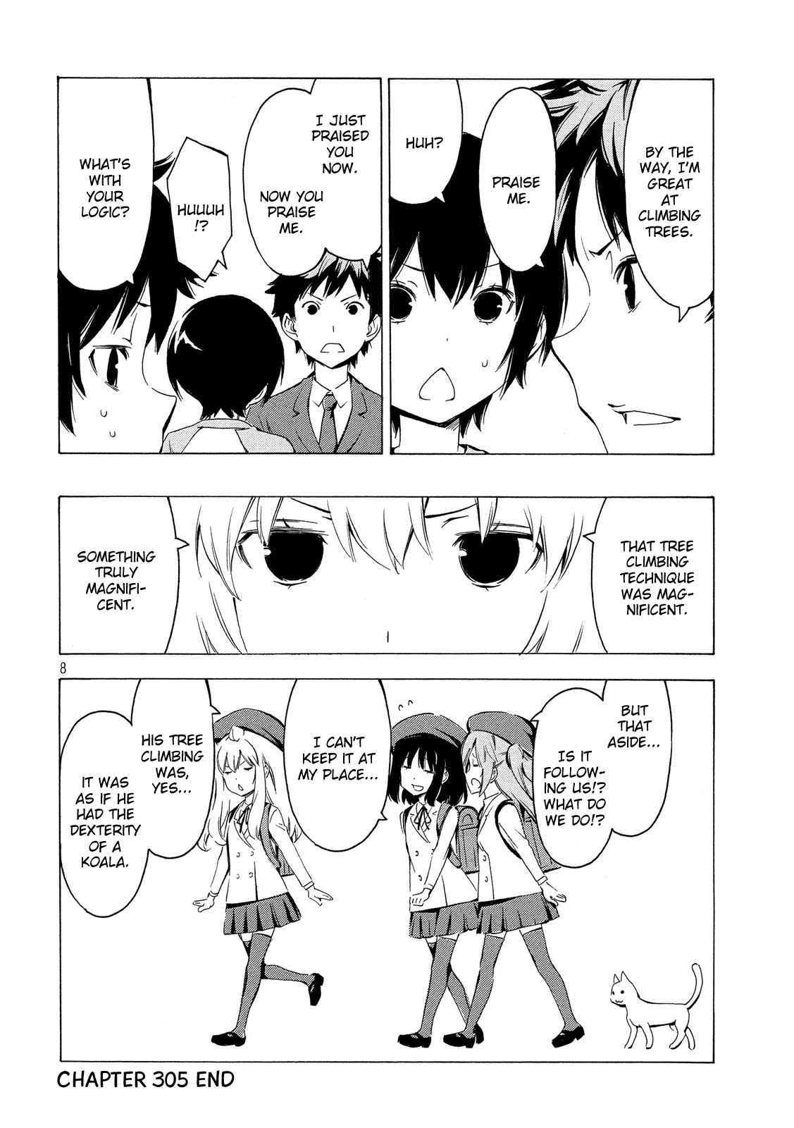 Minami-ke Chapter 305 page 8 - Chapter 305: You can praise me
