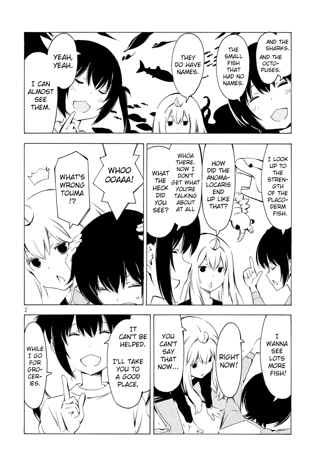 Minami-ke Chapter 306 page 2 - Chapter 306: If we're going to the beach ..
