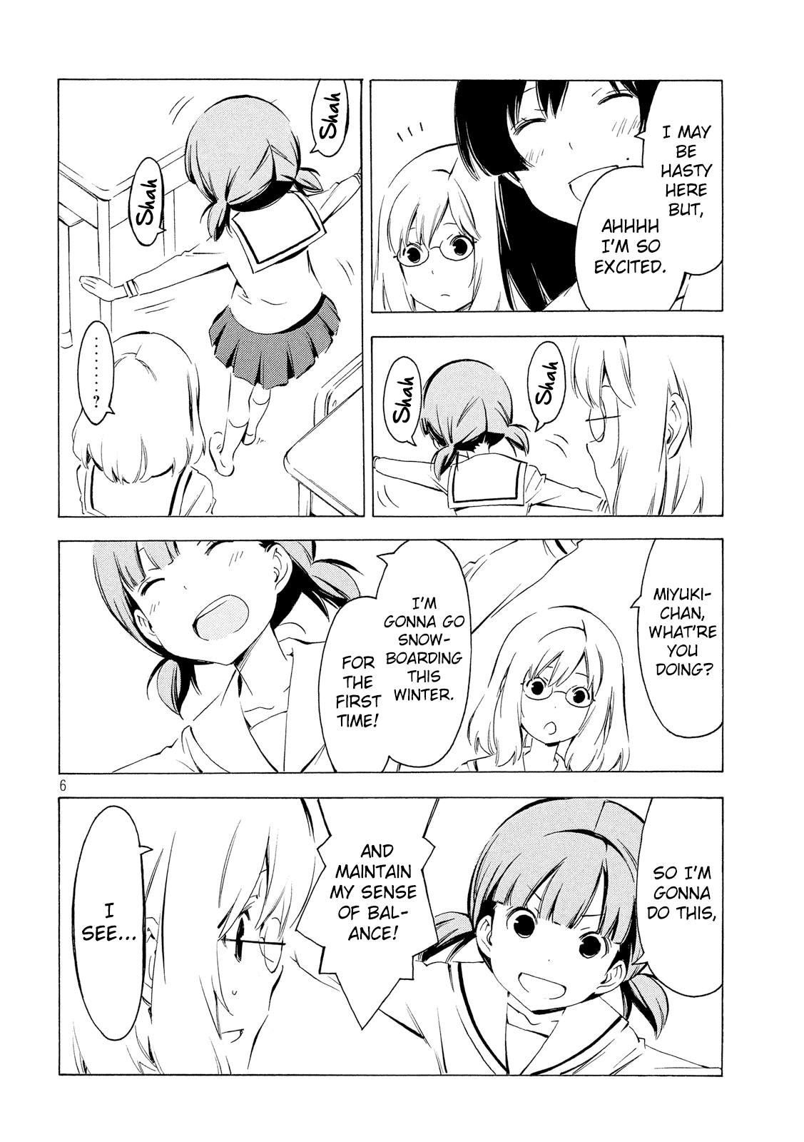 Minami-ke Chapter 306 page 6 - Chapter 306: If we're going to the beach ..