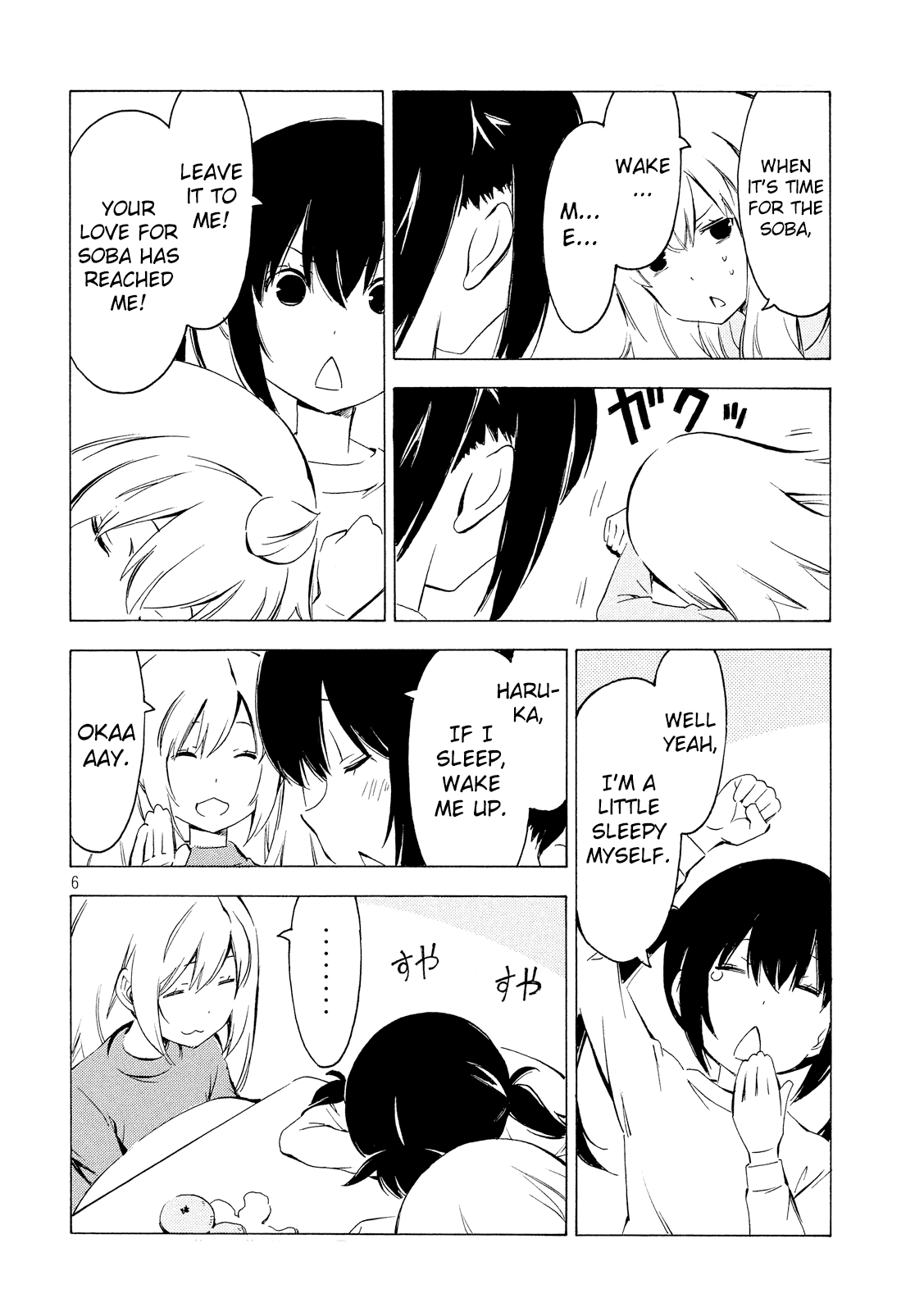 Minami-ke Chapter 307 page 6 - Chapter 307: Soba
