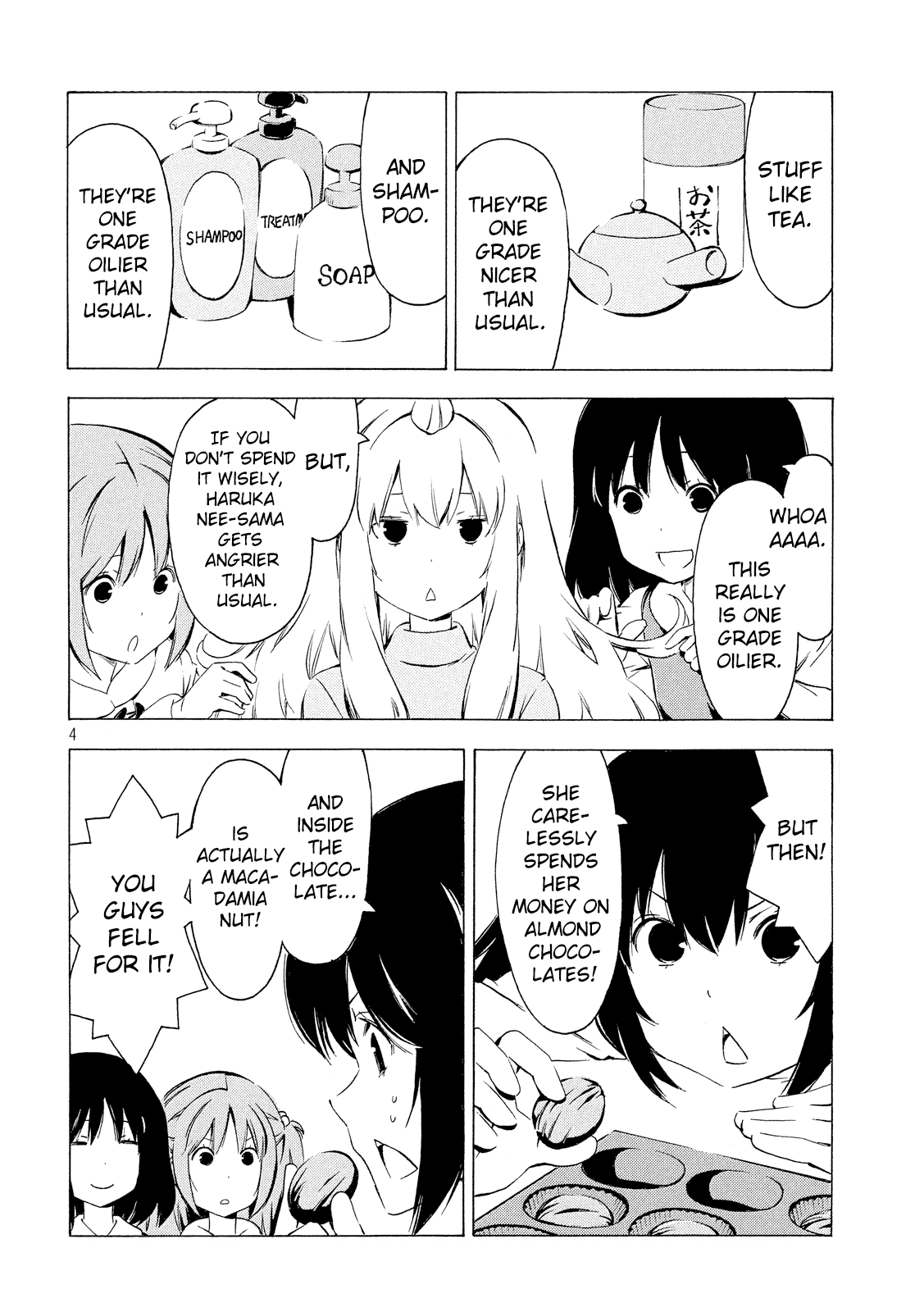 Minami-ke Chapter 308 page 4 - Chapter 308: Content is important