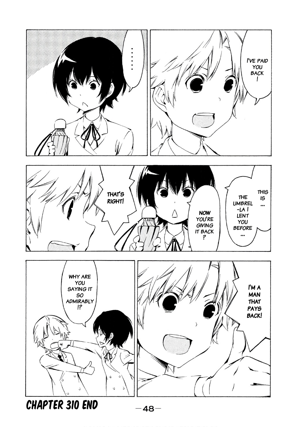 Minami-ke Chapter 310 page 8 - Chapter 310: Payback