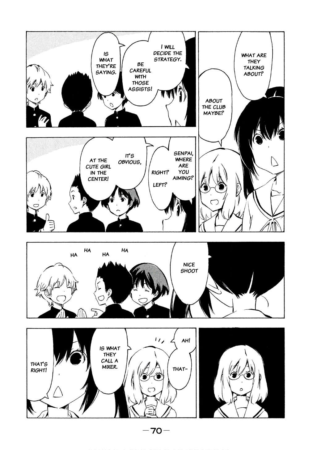Minami-ke Chapter 313 page 3 - Chapter 313: Senpai's face