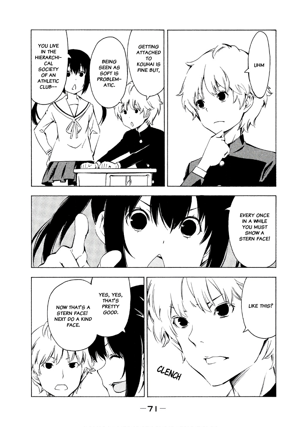Minami-ke Chapter 313 page 4 - Chapter 313: Senpai's face