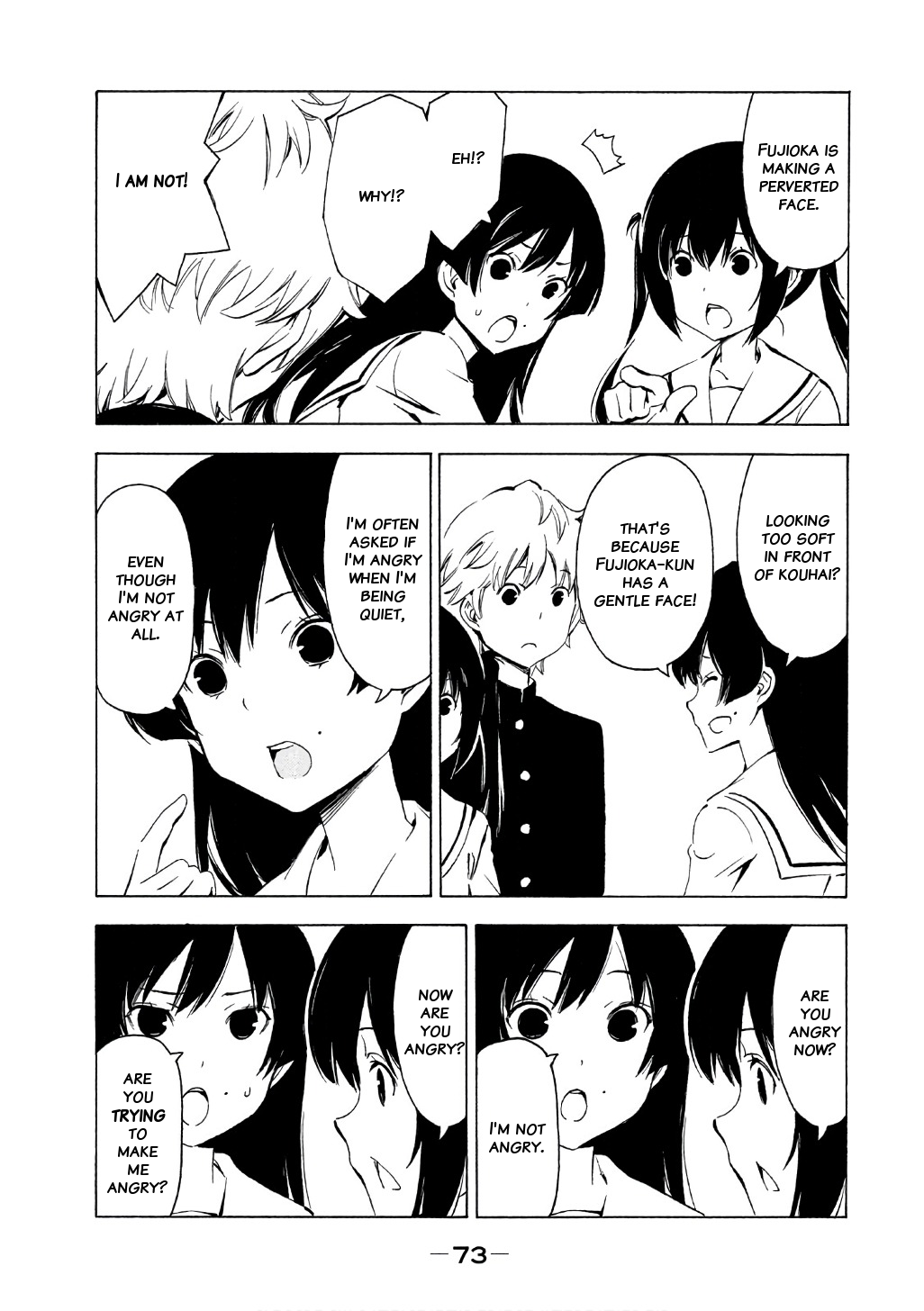 Minami-ke Chapter 313 page 6 - Chapter 313: Senpai's face