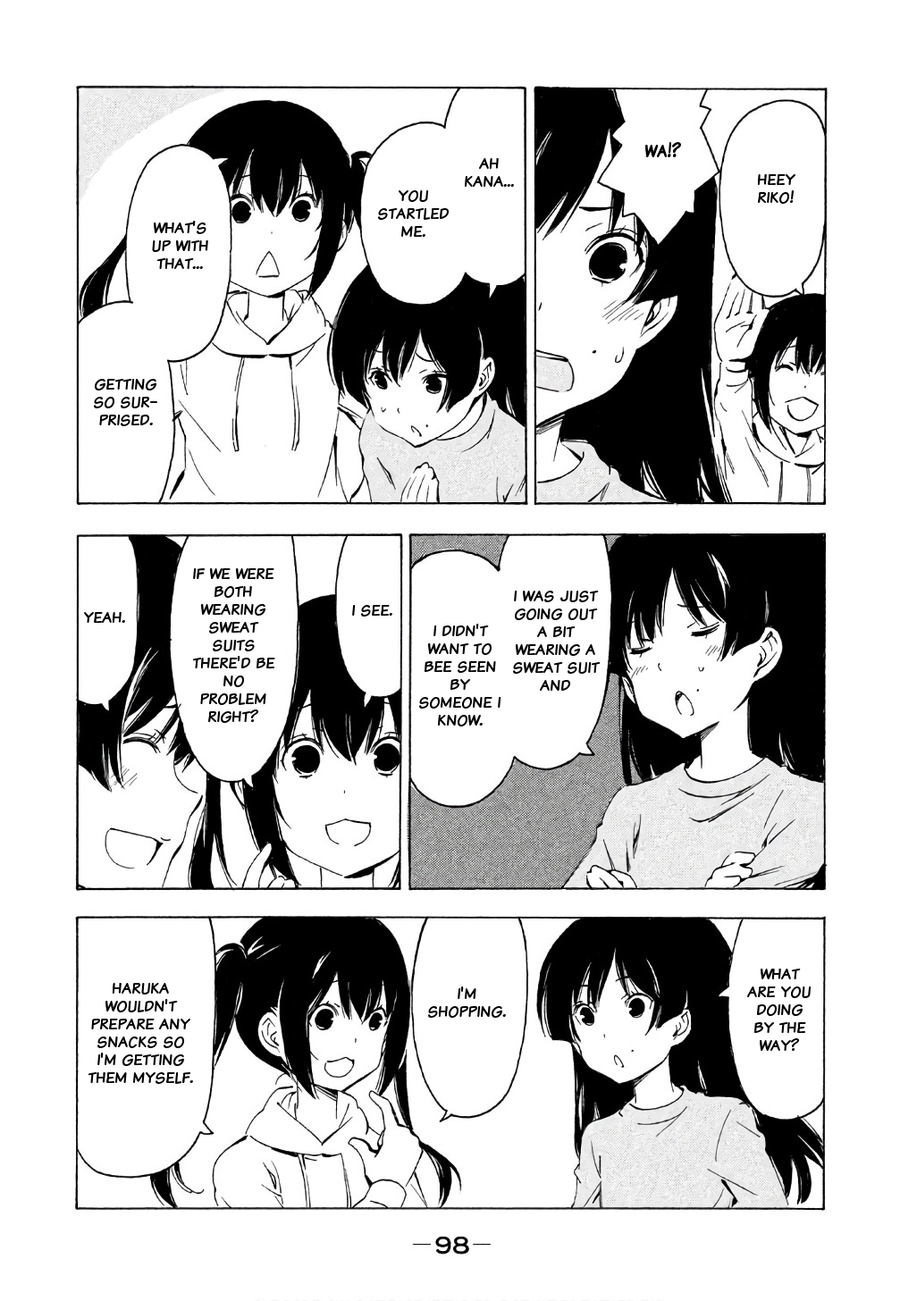 Minami-ke Chapter 316 page 4 - Chapter 316: Being seen