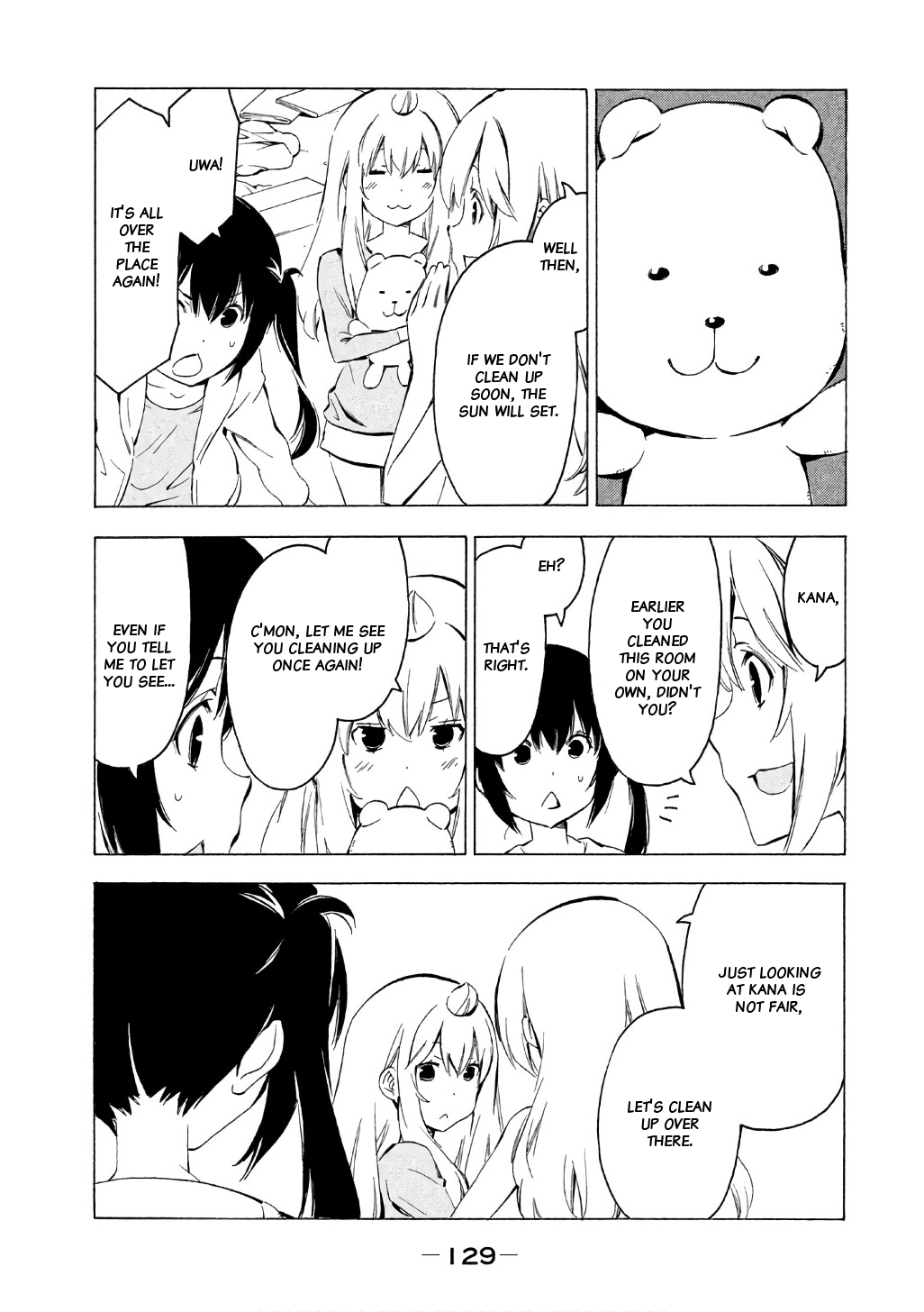 Minami-ke Chapter 319 page 8 - Chapter 319: Different from usual