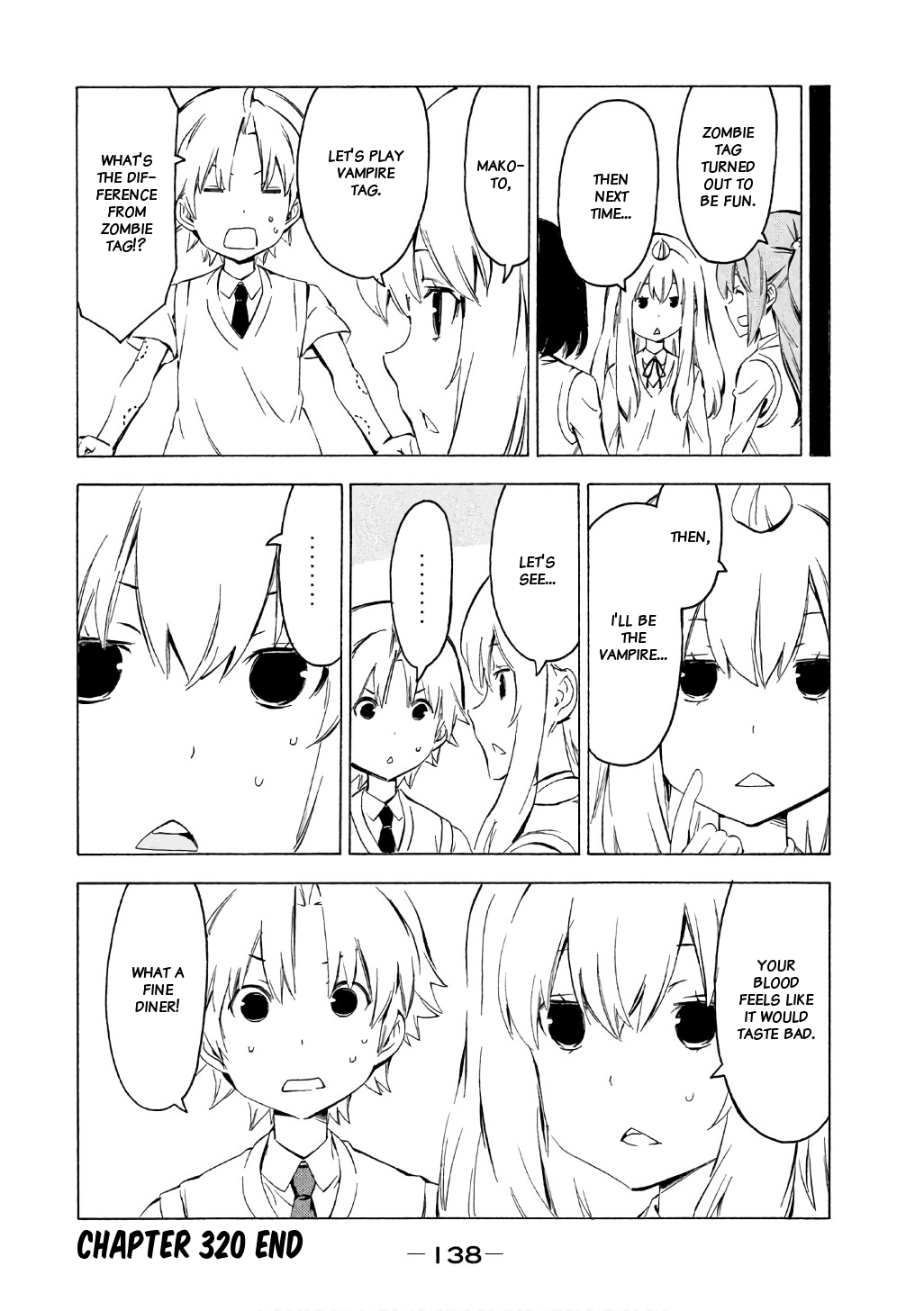 Minami-ke Chapter 320 page 8 - Chapter 320: Tag