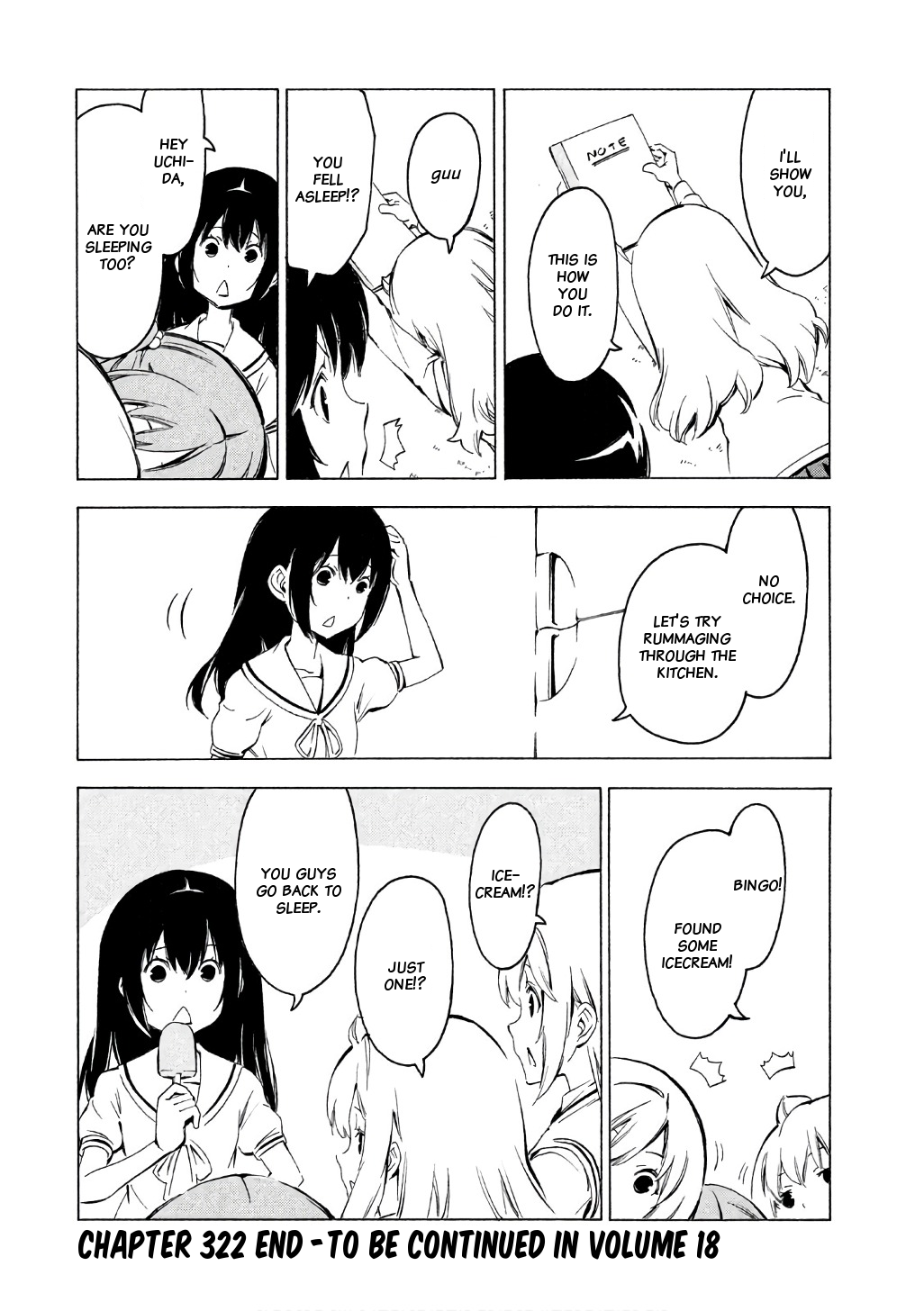 Minami-ke Chapter 322 page 8 - Chapter 322: Energy