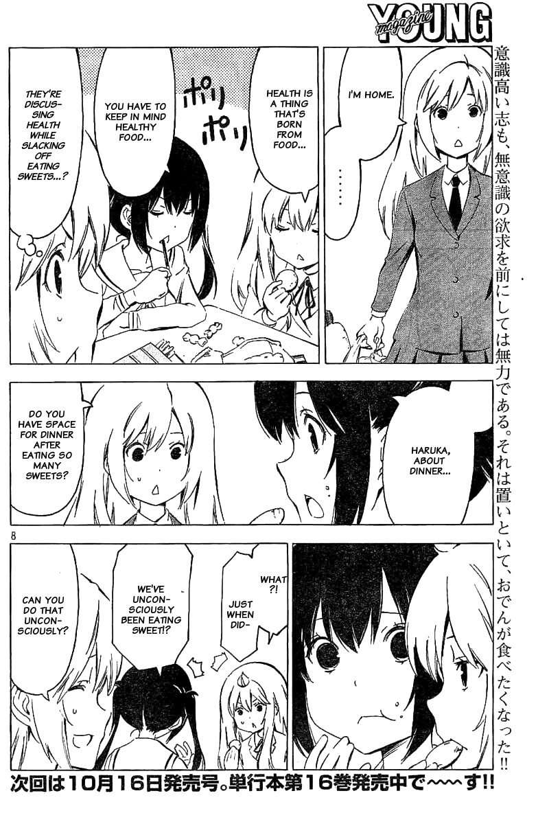 Minami-ke Chapter 326 page 8 - Chapter 326: Unconsciously