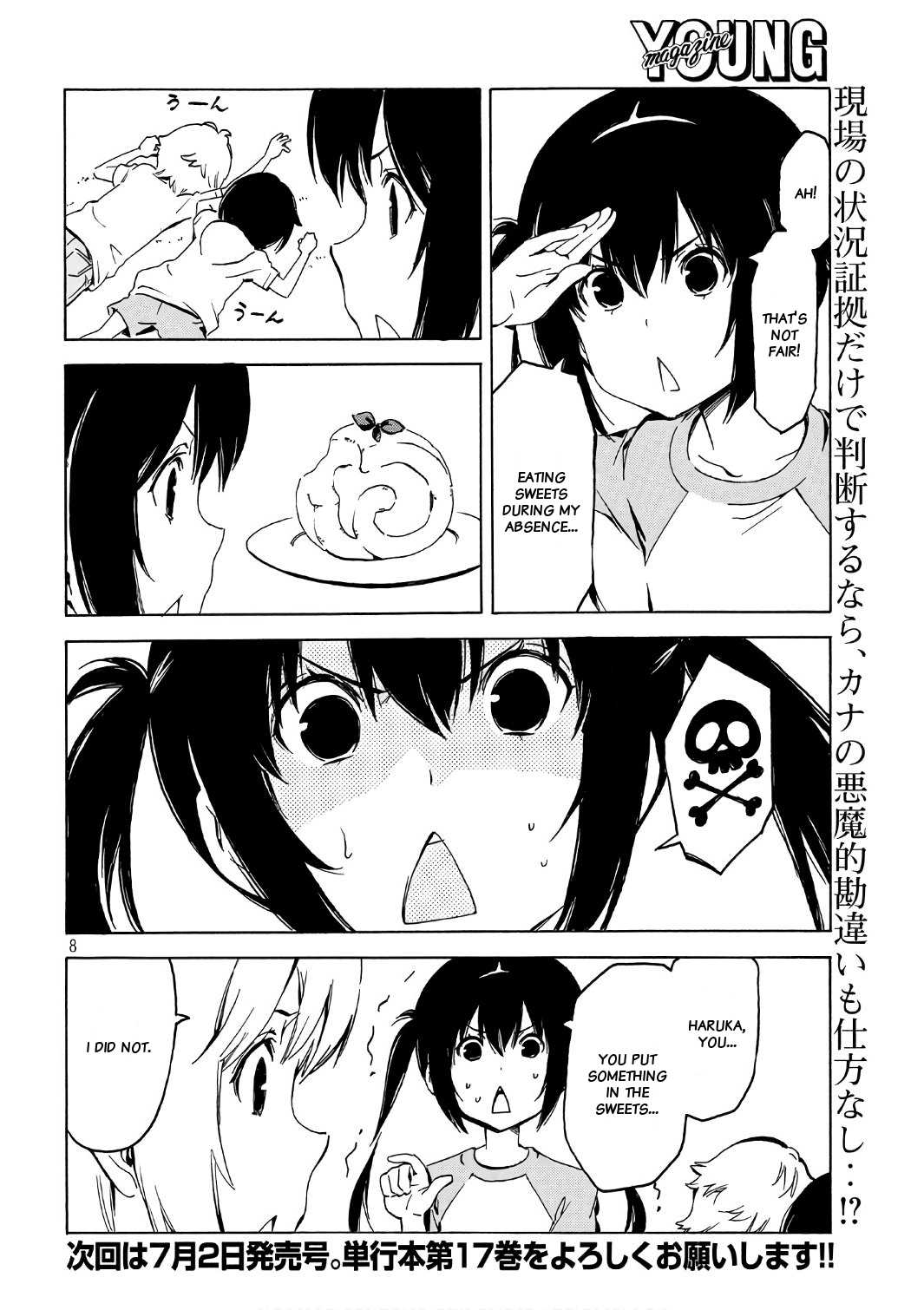 Minami-ke Chapter 343 page 8 - Chapter 343: Foul
