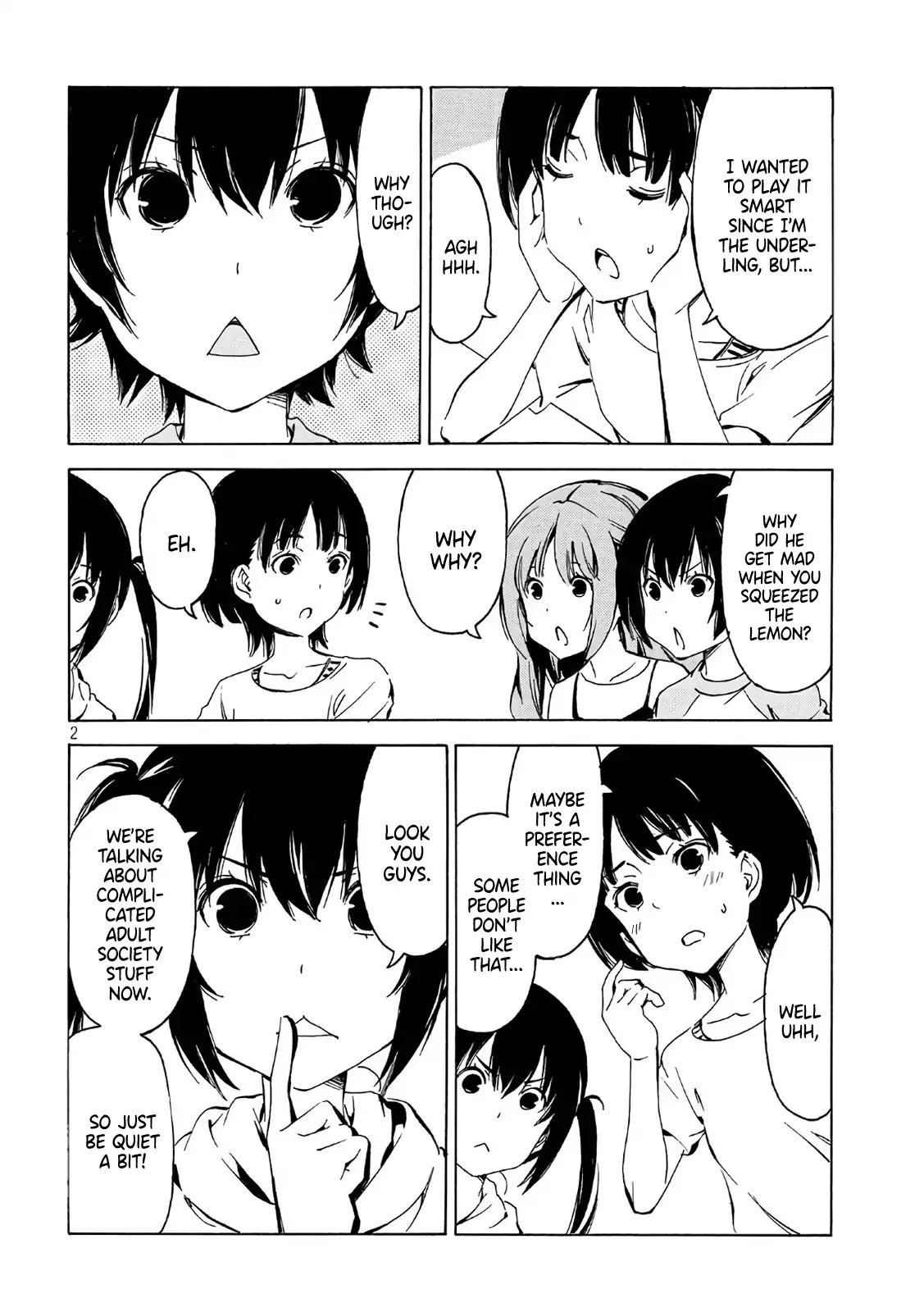 Minami-ke Chapter 348 page 2 - Chapter 348: Squeeze