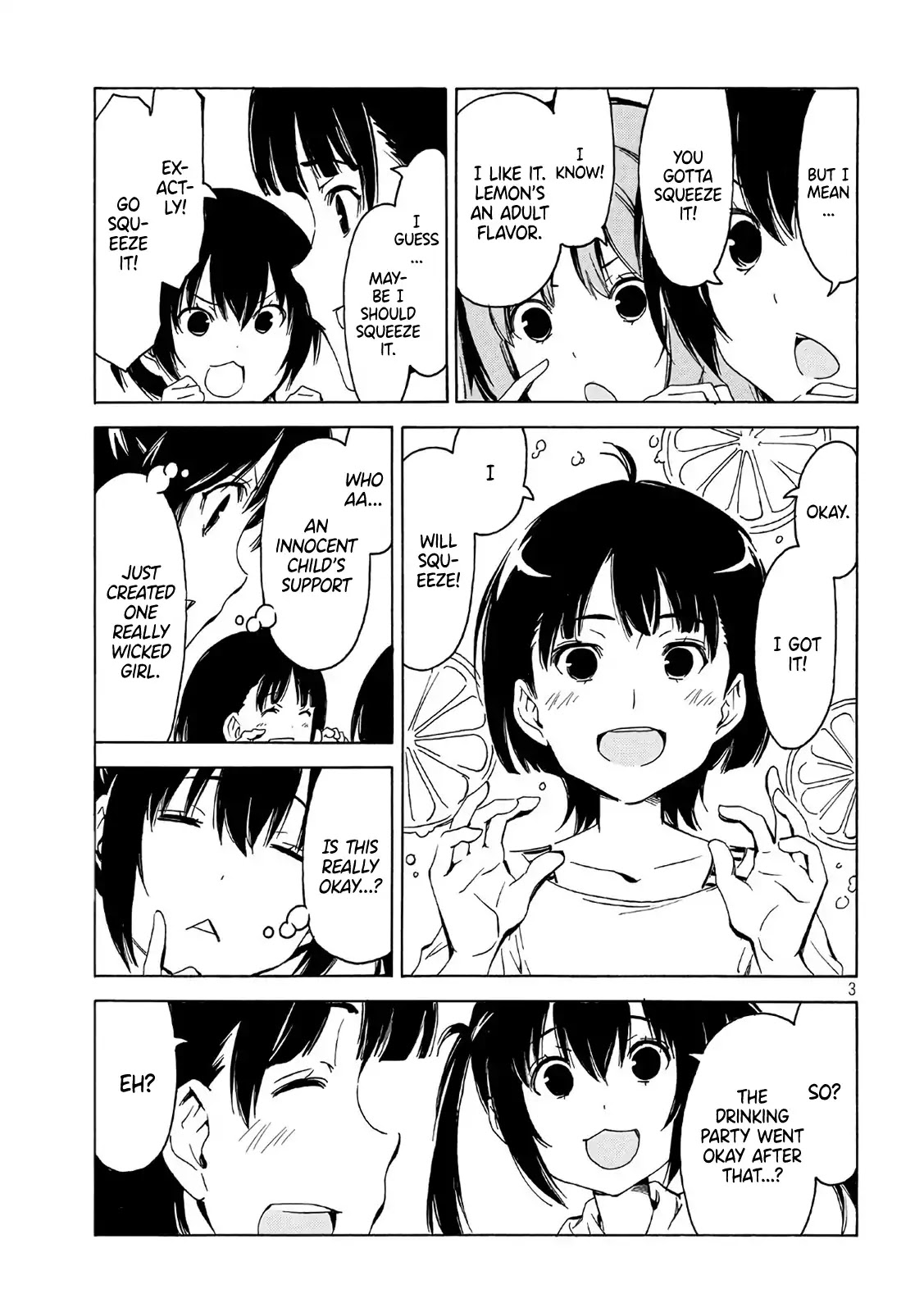 Minami-ke Chapter 348 page 3 - Chapter 348: Squeeze