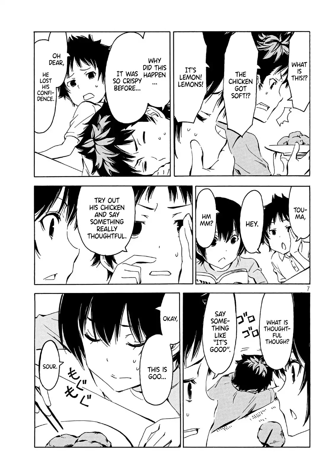 Minami-ke Chapter 348 page 7 - Chapter 348: Squeeze