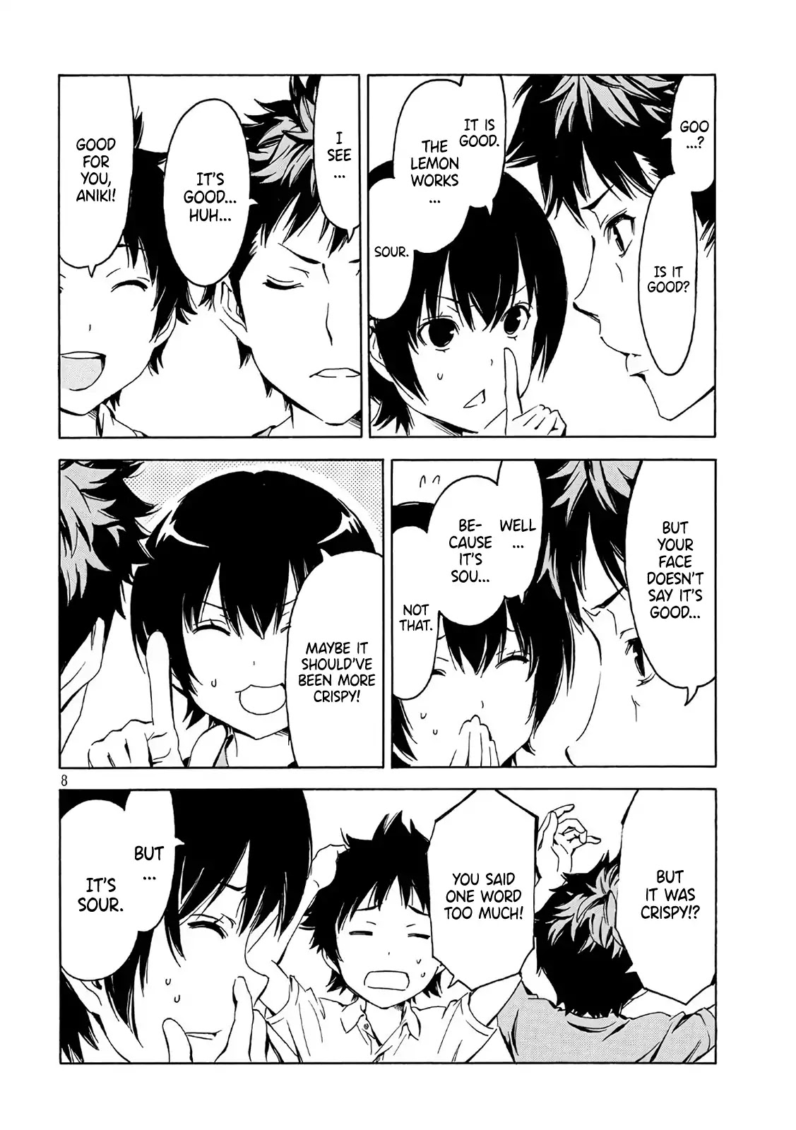 Minami-ke Chapter 348 page 8 - Chapter 348: Squeeze