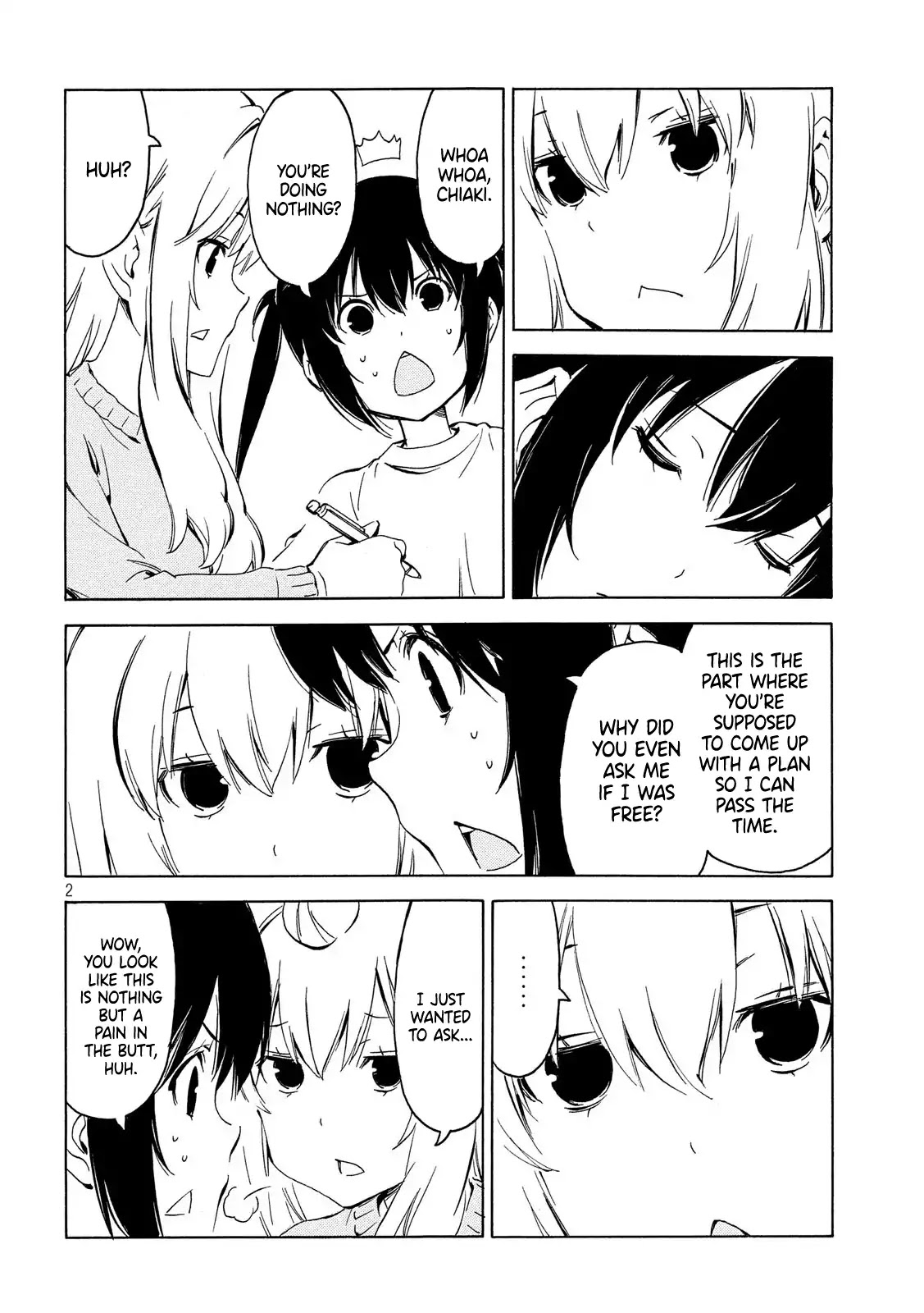 Minami-ke Chapter 350 page 2 - Chapter 350: What is happening?