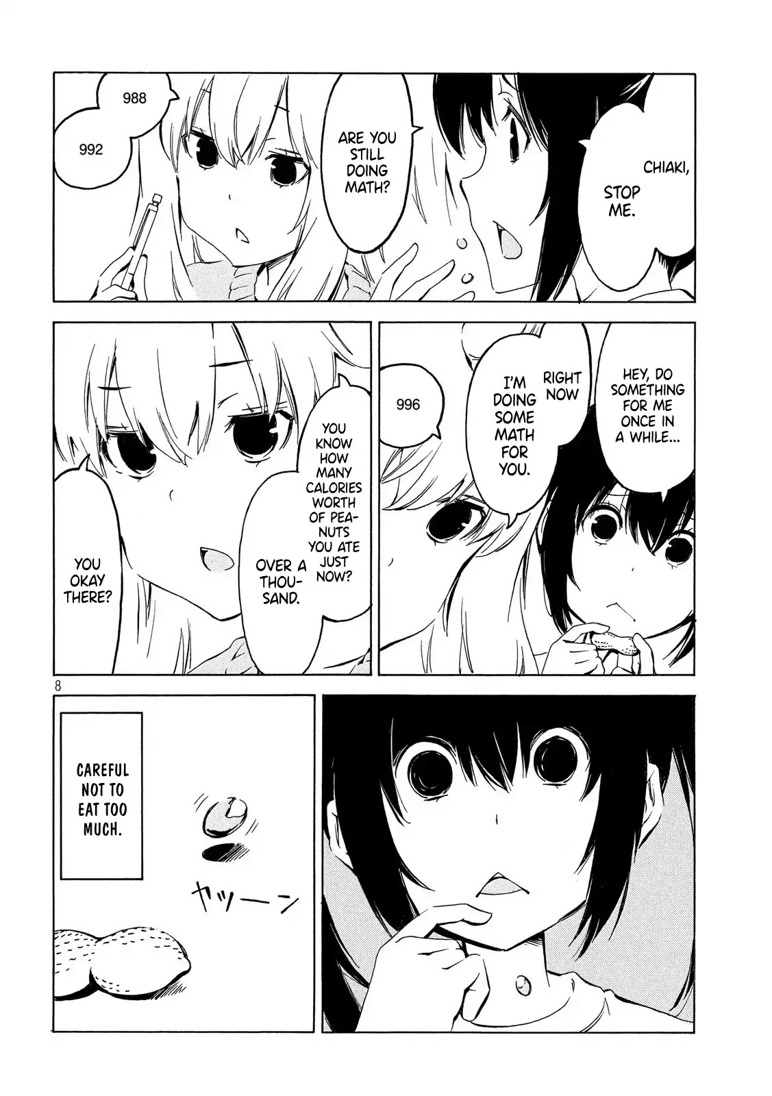 Minami-ke Chapter 350 page 8 - Chapter 350: What is happening?