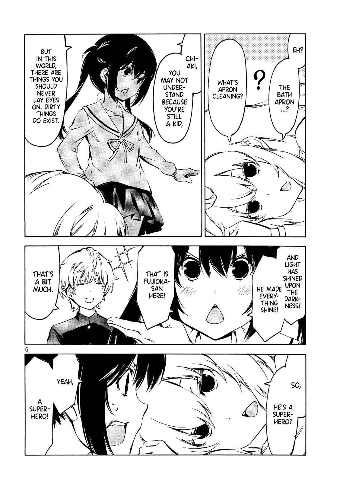 Minami-ke Chapter 354 page 6 - Chapter 354: Clean up
