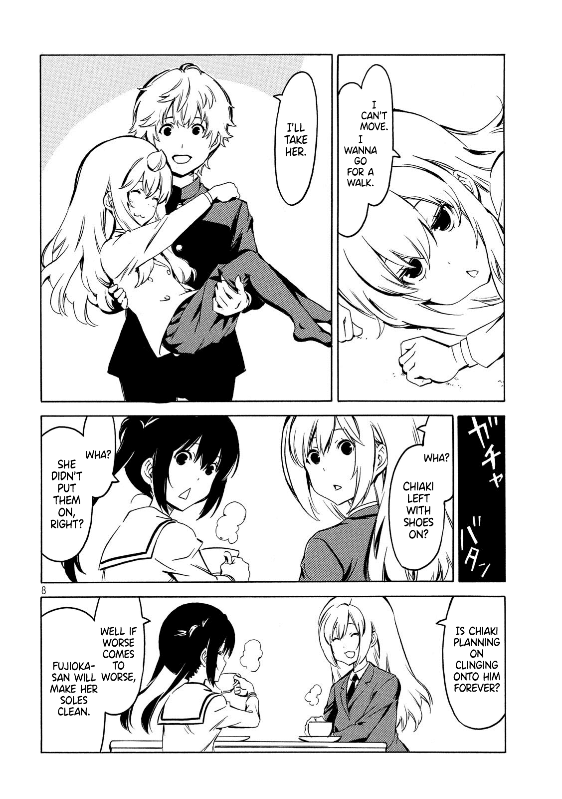 Minami-ke Chapter 354 page 8 - Chapter 354: Clean up