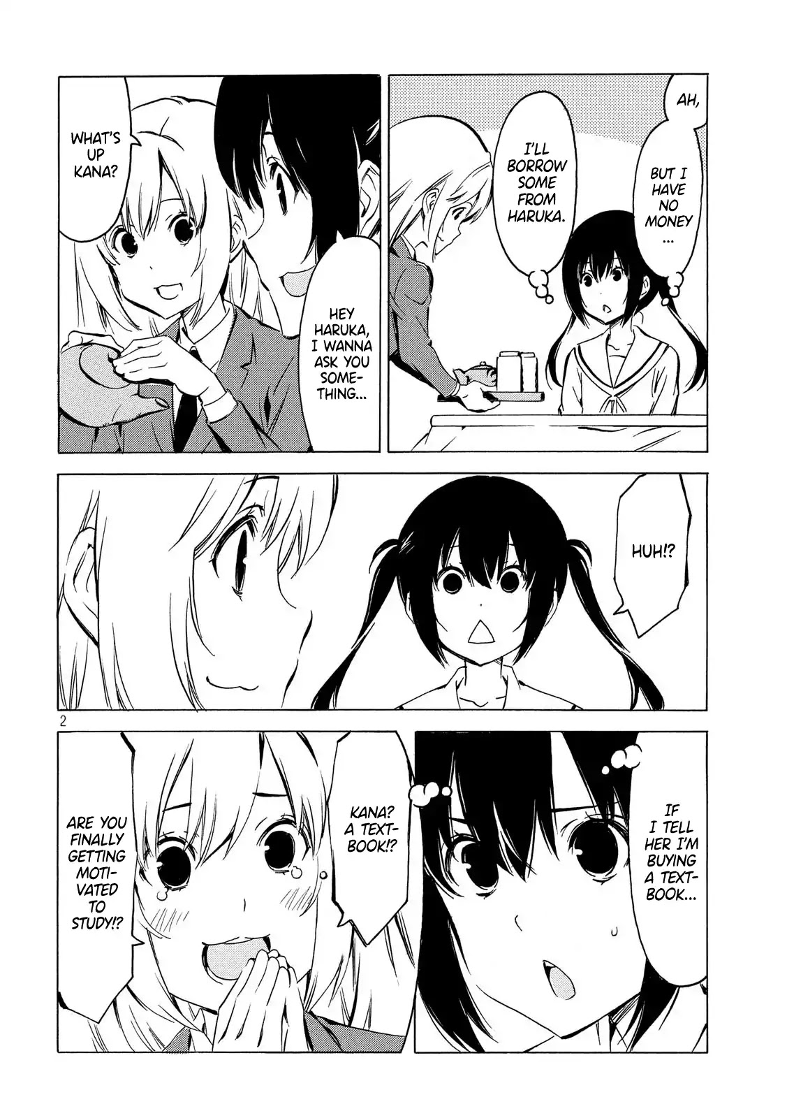 Minami-ke Chapter 355 page 2 - Chapter 355: Hard question