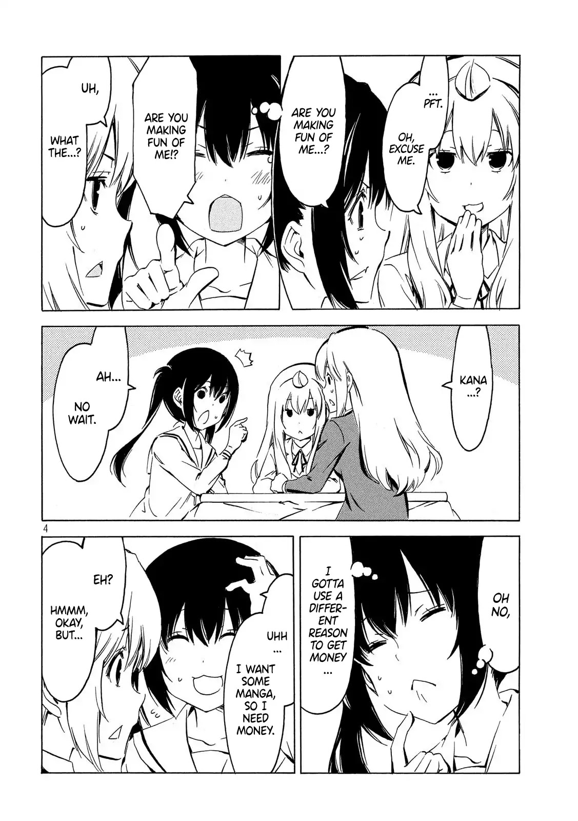 Minami-ke Chapter 355 page 4 - Chapter 355: Hard question