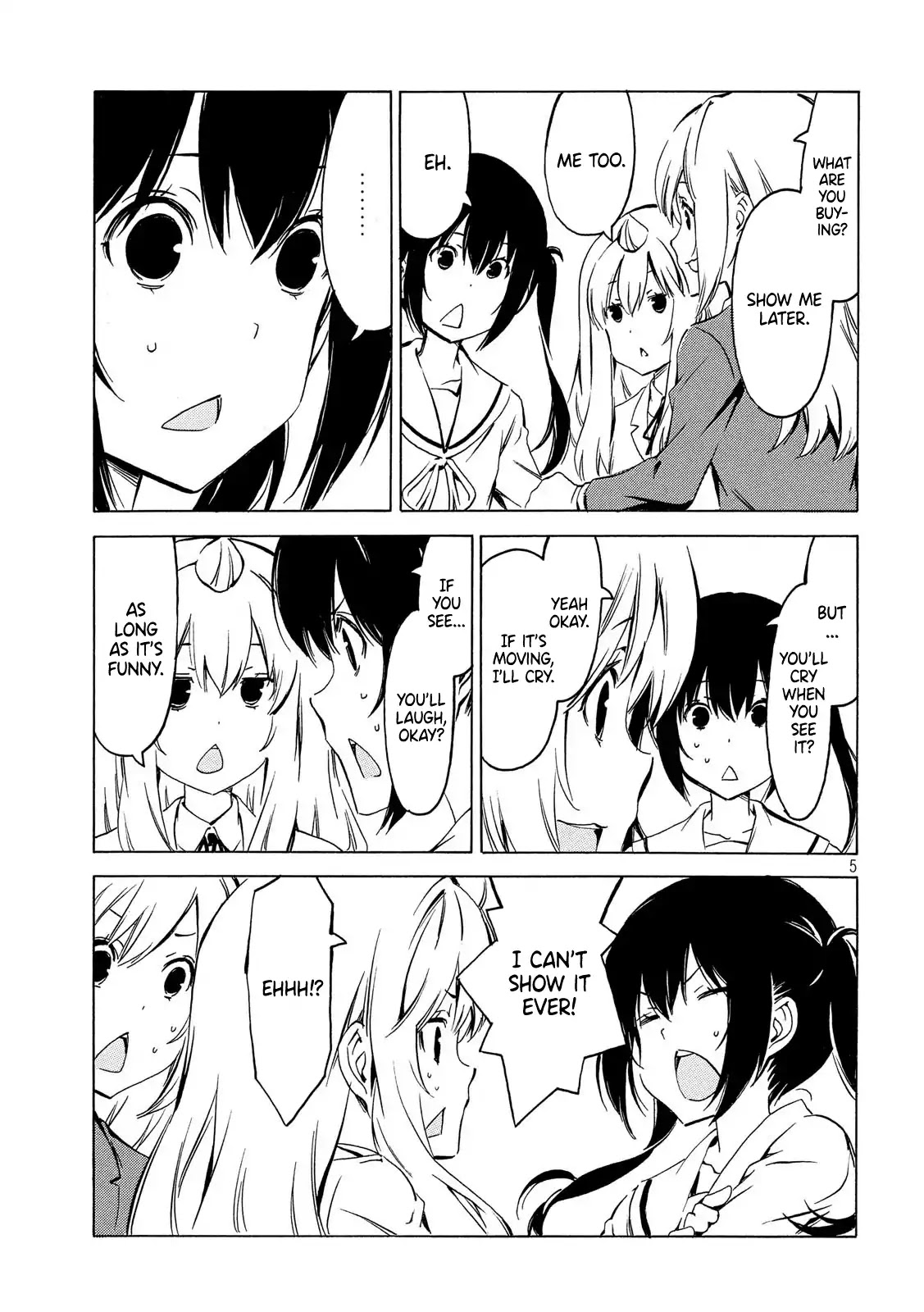 Minami-ke Chapter 355 page 5 - Chapter 355: Hard question