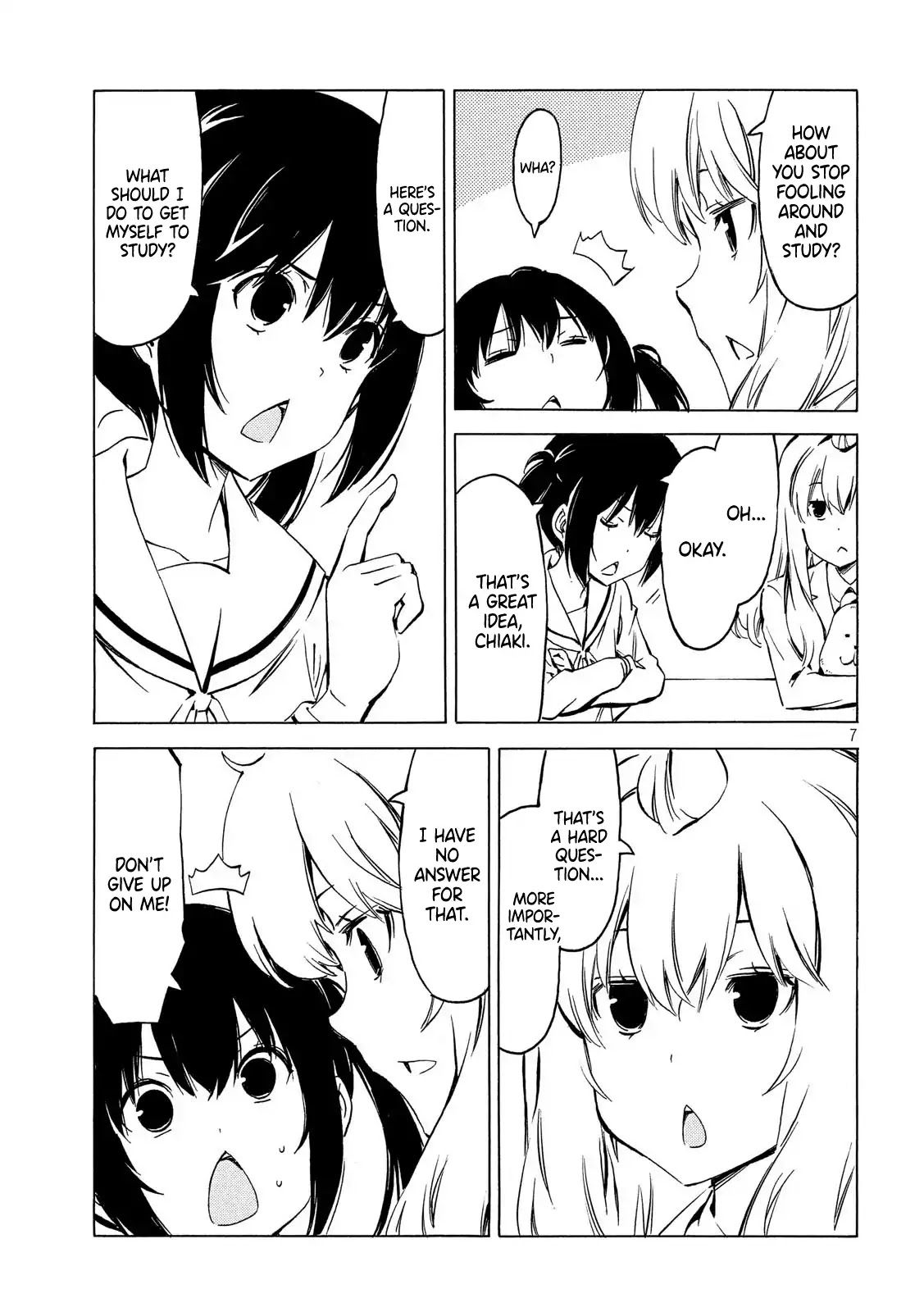 Minami-ke Chapter 355 page 7 - Chapter 355: Hard question