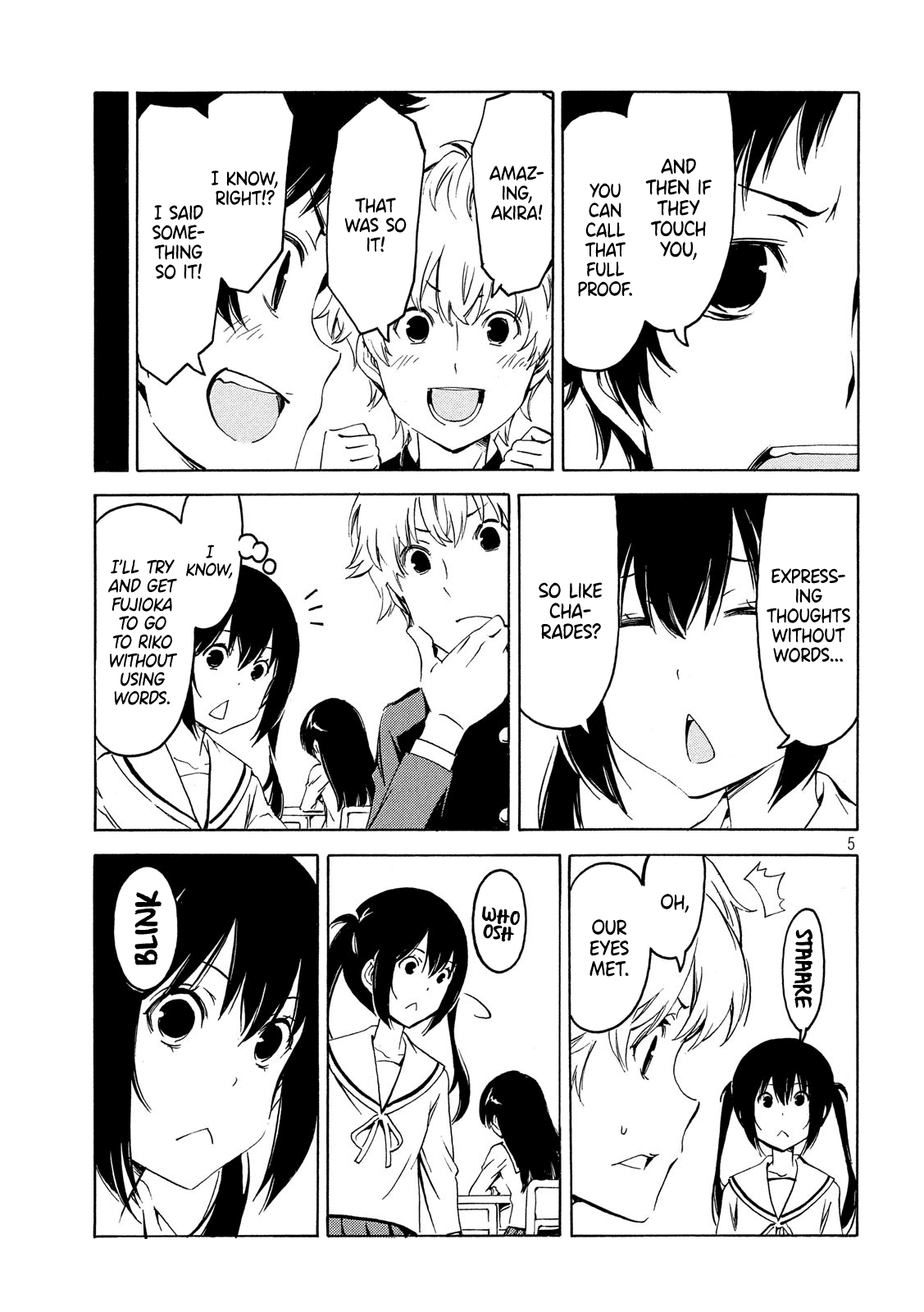 Minami-ke Chapter 357 page 5 - Chapter 357: Know by moving