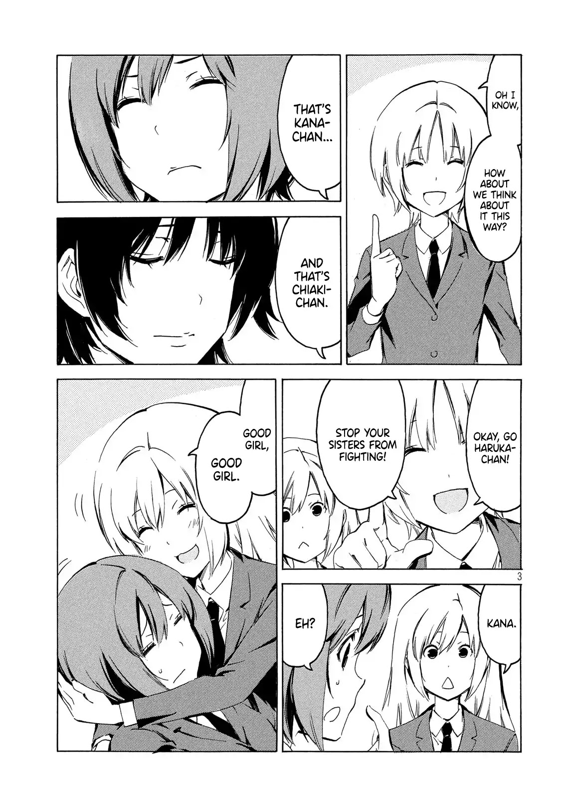 Minami-ke Chapter 358 page 3 - Chapter 358: Good girl