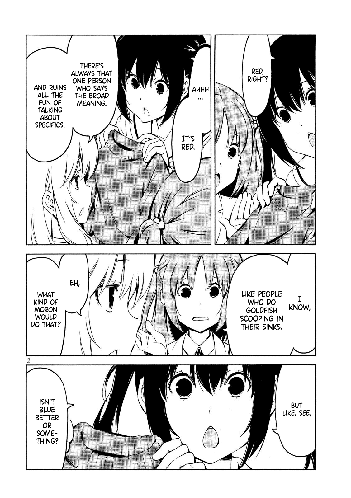 Minami-ke Chapter 359 page 2 - Chapter 359: Taisake Goldfish