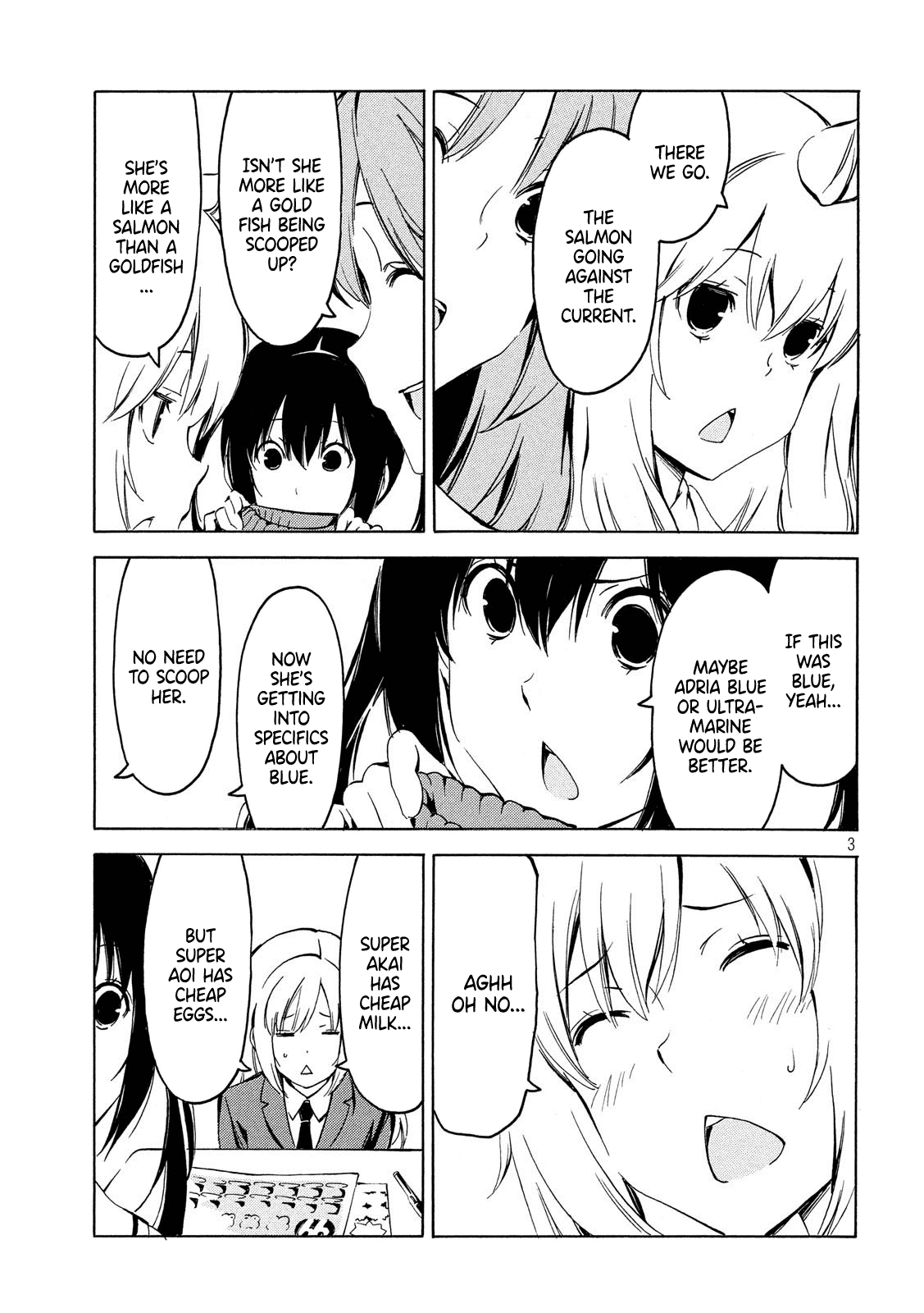 Minami-ke Chapter 359 page 3 - Chapter 359: Taisake Goldfish
