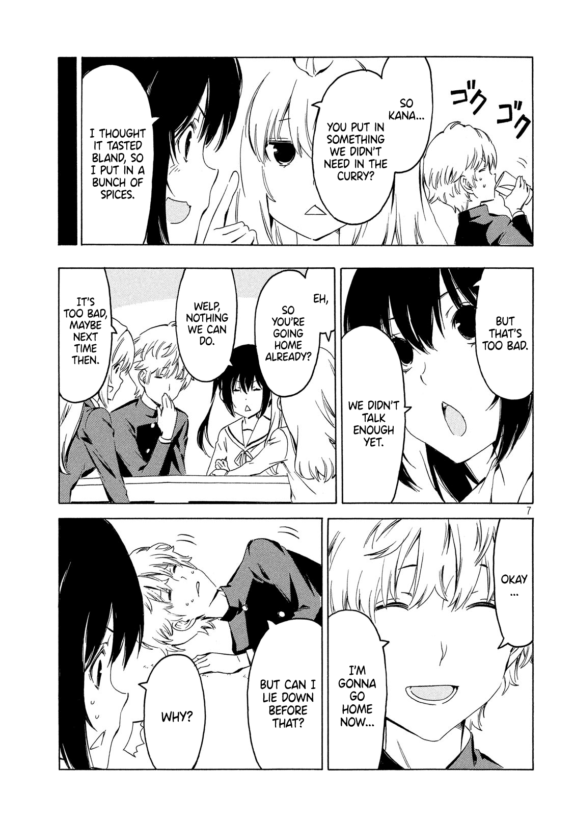 Minami-ke Chapter 361 page 8 - Chapter 361: Go home early