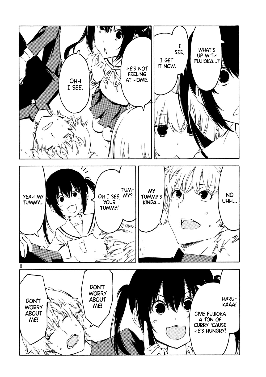 Minami-ke Chapter 361 page 9 - Chapter 361: Go home early