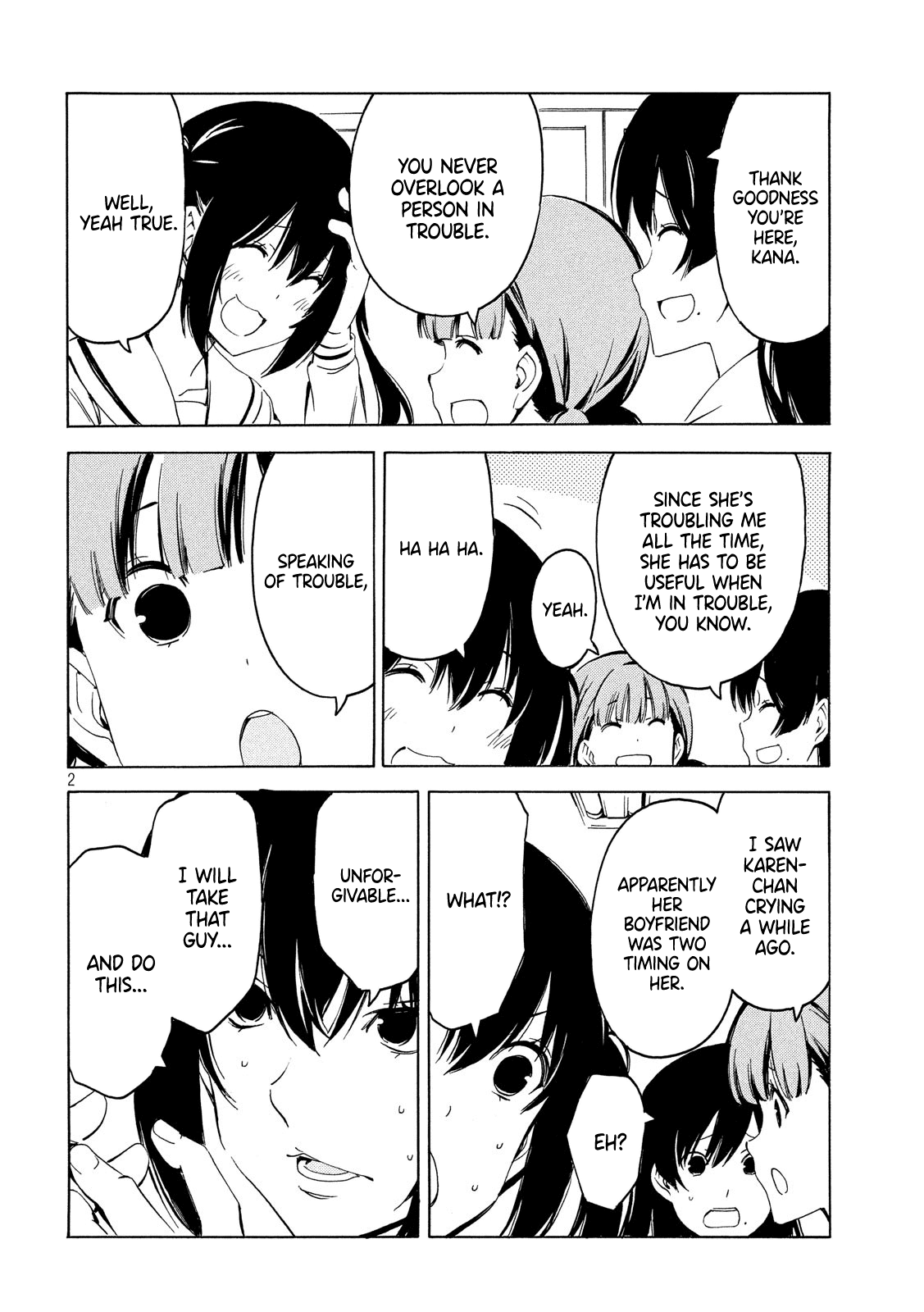 Minami-ke Chapter 363 page 2 - Chapter 363: Troubled person