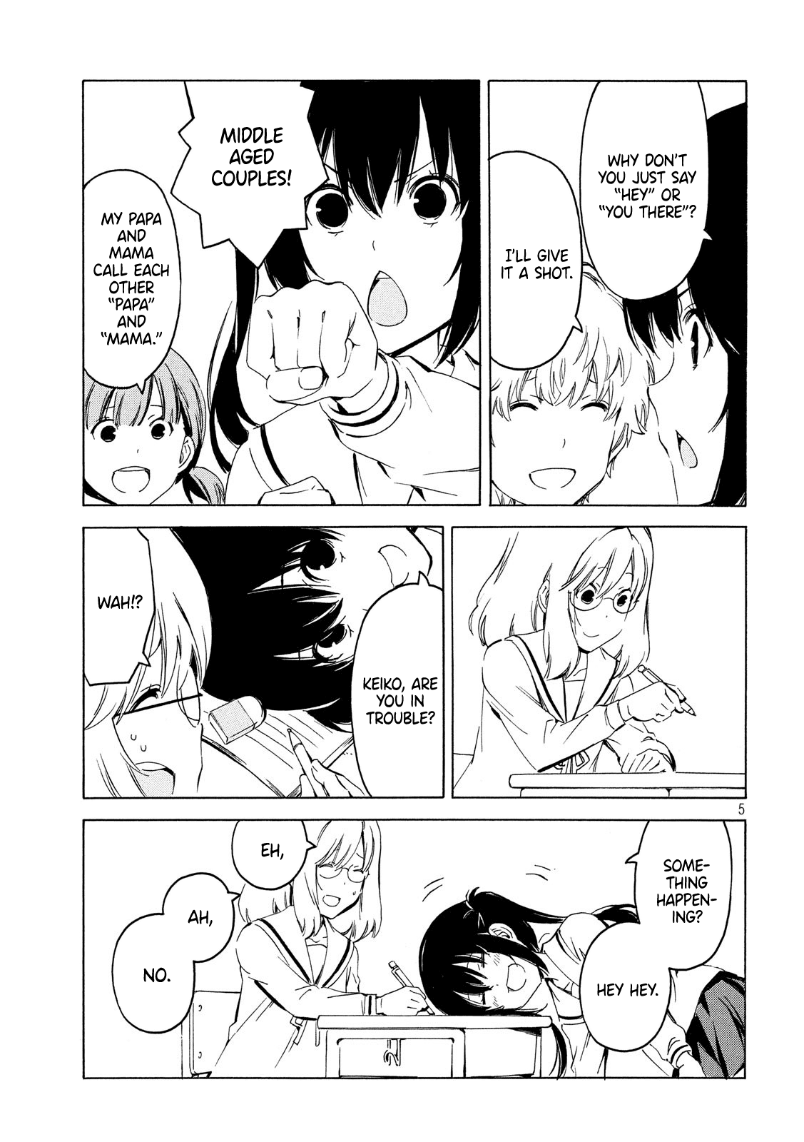 Minami-ke Chapter 363 page 5 - Chapter 363: Troubled person