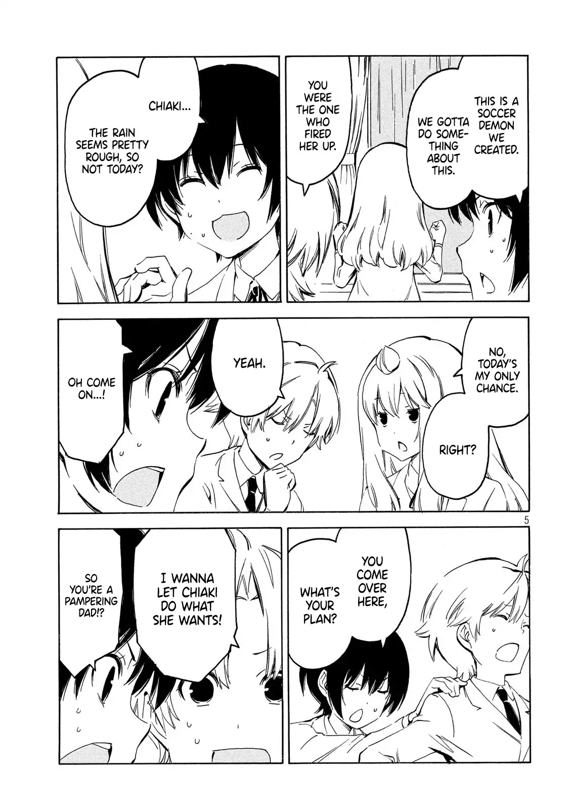 Minami-ke Chapter 364 page 5 - Chapter 364: The problem of motivation