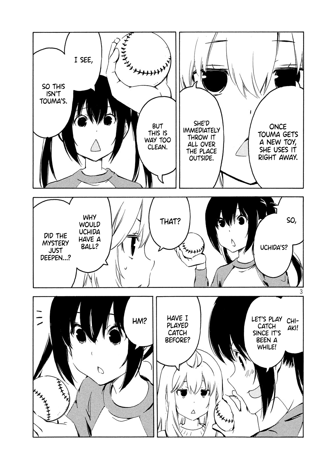 Minami-ke Chapter 365 page 3 - Chapter 365: Whose??