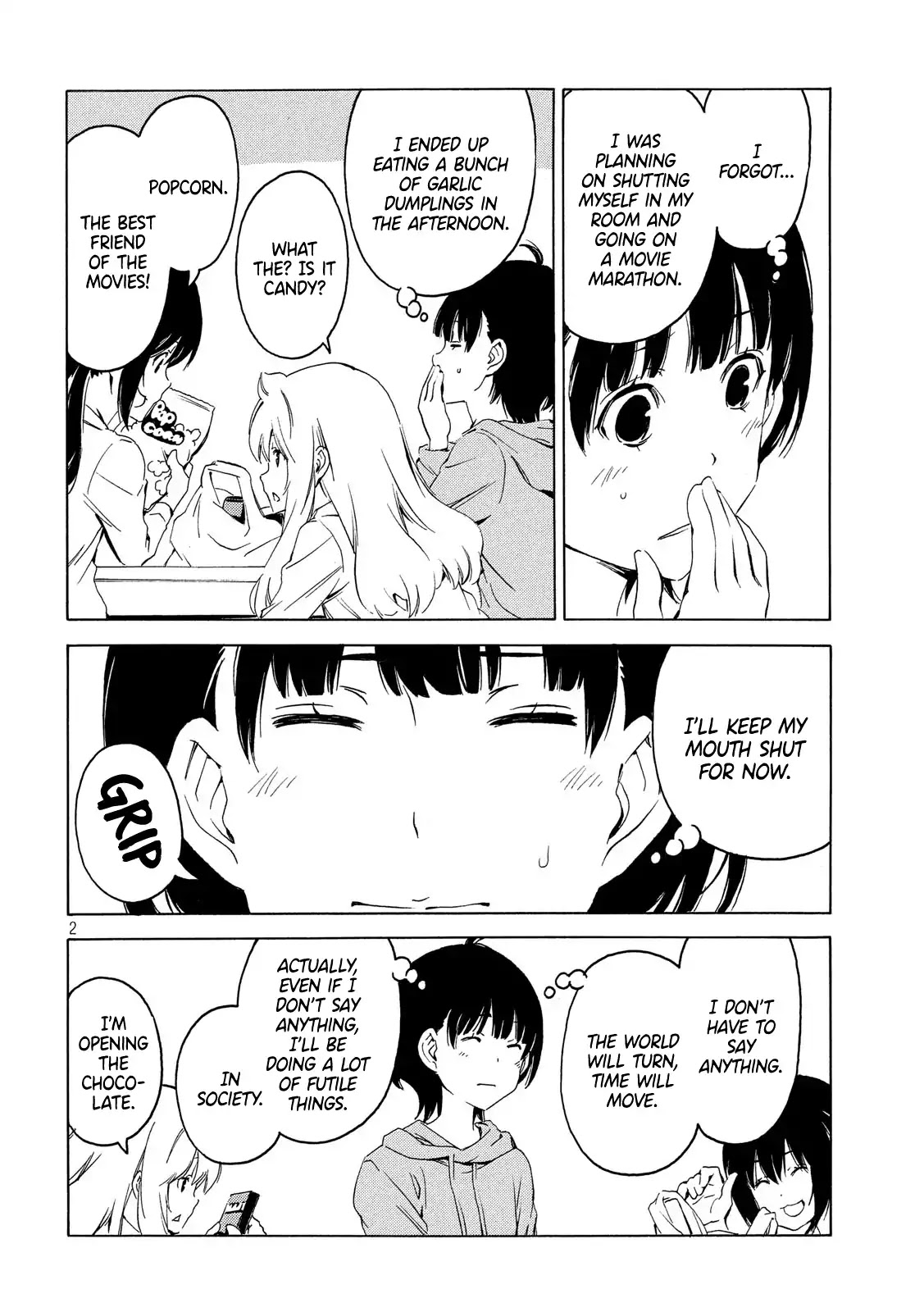 Minami-ke Chapter 366 page 2 - Chapter 366: Keeping your mouth shut