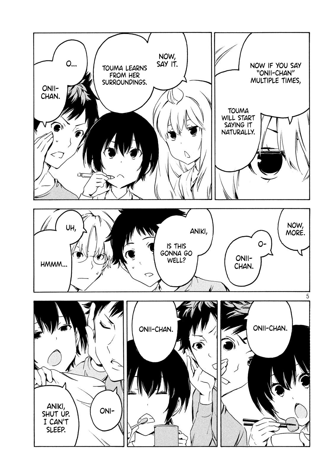 Minami-ke Chapter 367 page 5 - Chapter 367: Problem of addressing