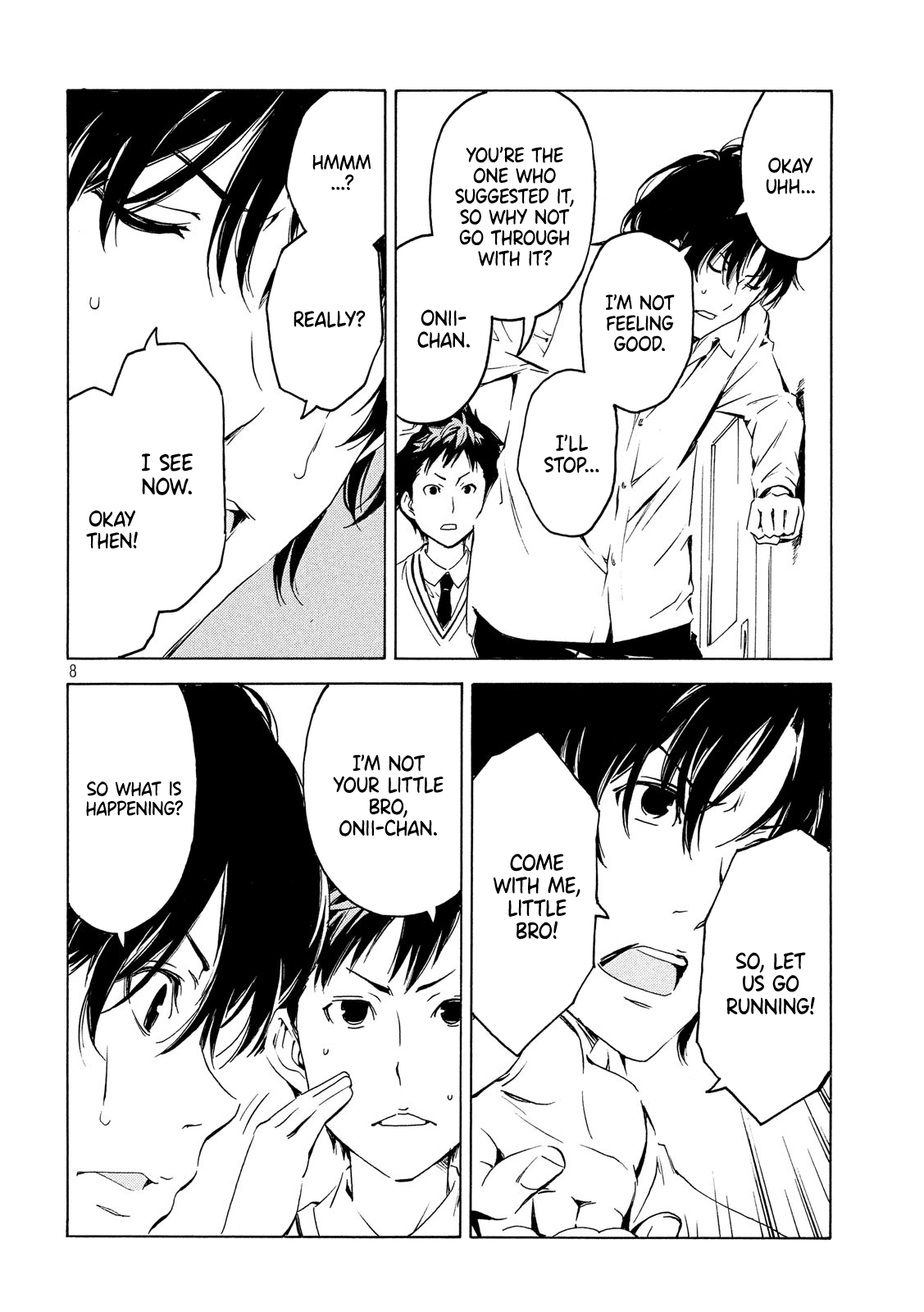 Minami-ke Chapter 367 page 8 - Chapter 367: Problem of addressing