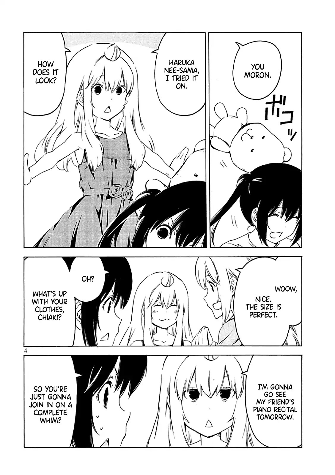 Minami-ke Chapter 368 page 4 - Chapter 368: Tried it on