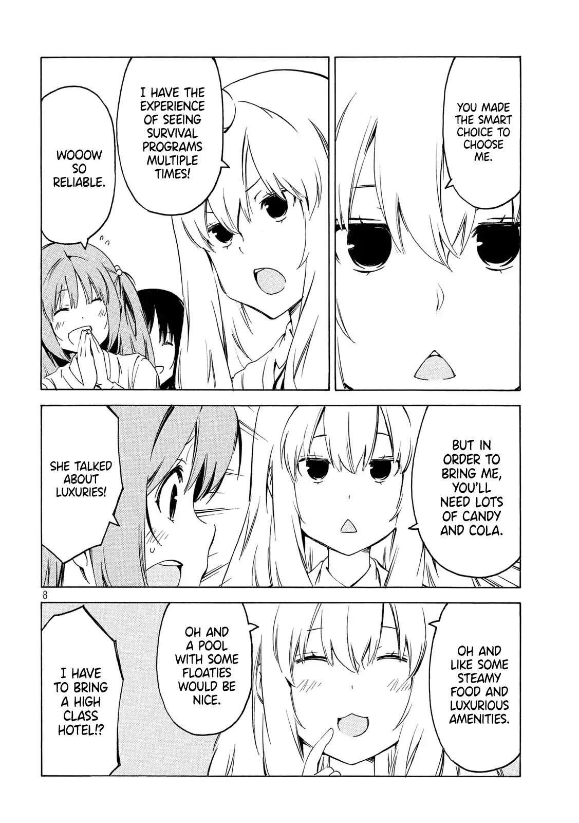 Minami-ke Chapter 369 page 8 - Chapter 369: One thing