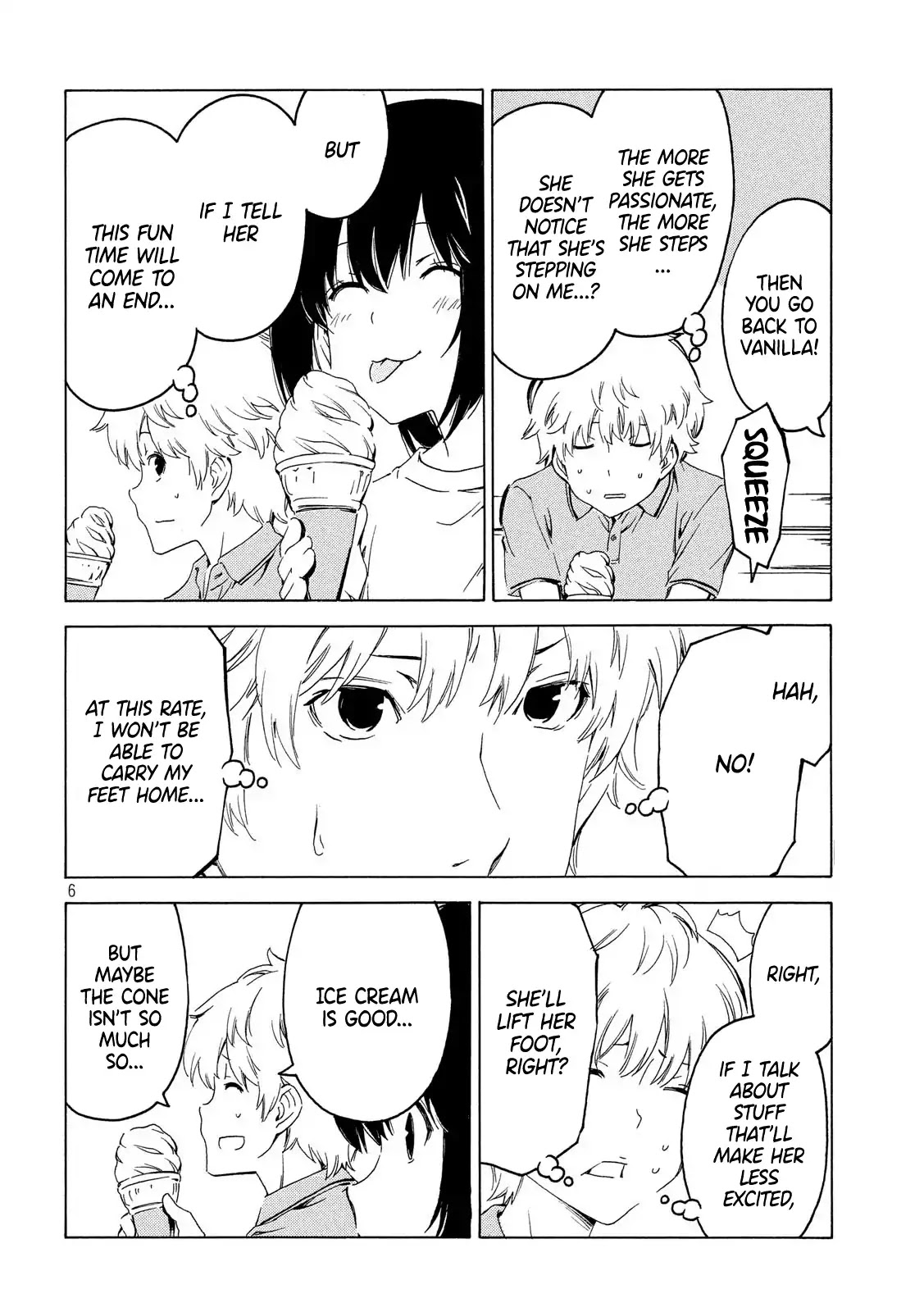 Minami-ke Chapter 370 page 6 - Chapter 370: Feet are amazing