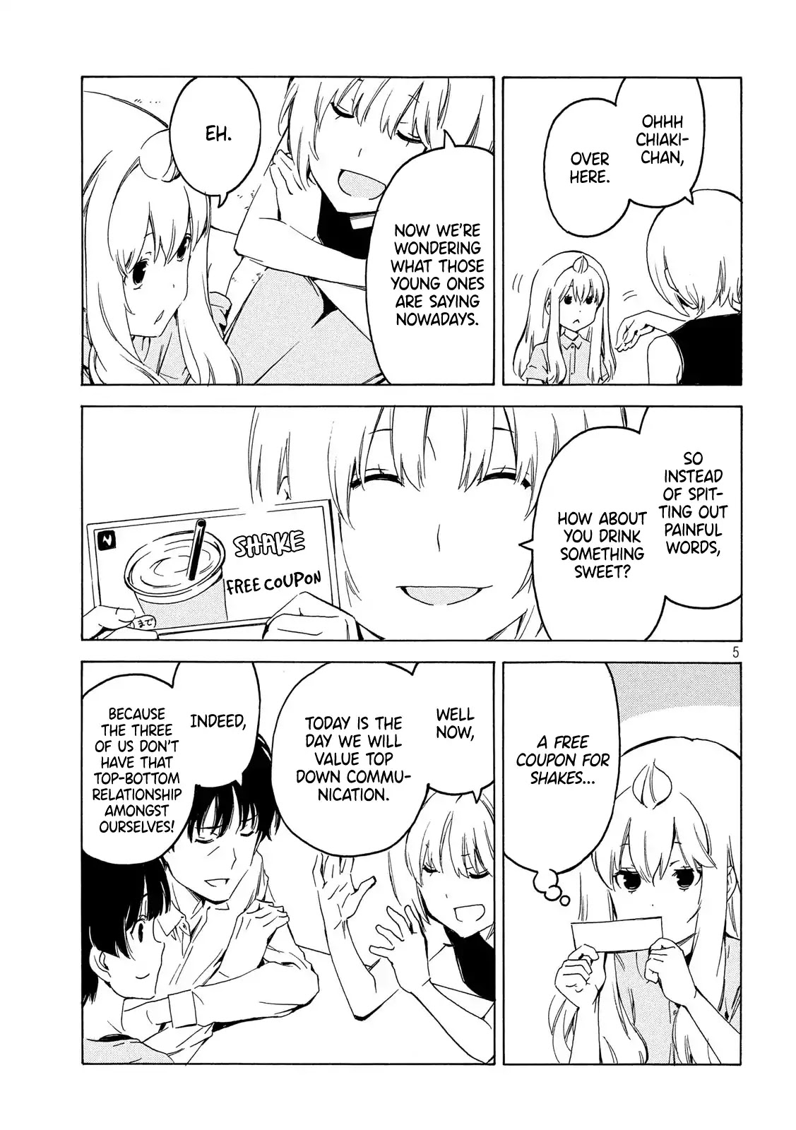 Minami-ke Chapter 371 page 5 - Chapter 371: Free coupon